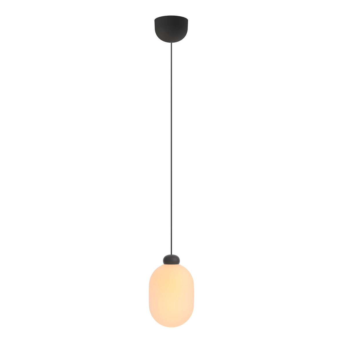 Hand-blown glass pendant light with Sunset Dimming | Sun