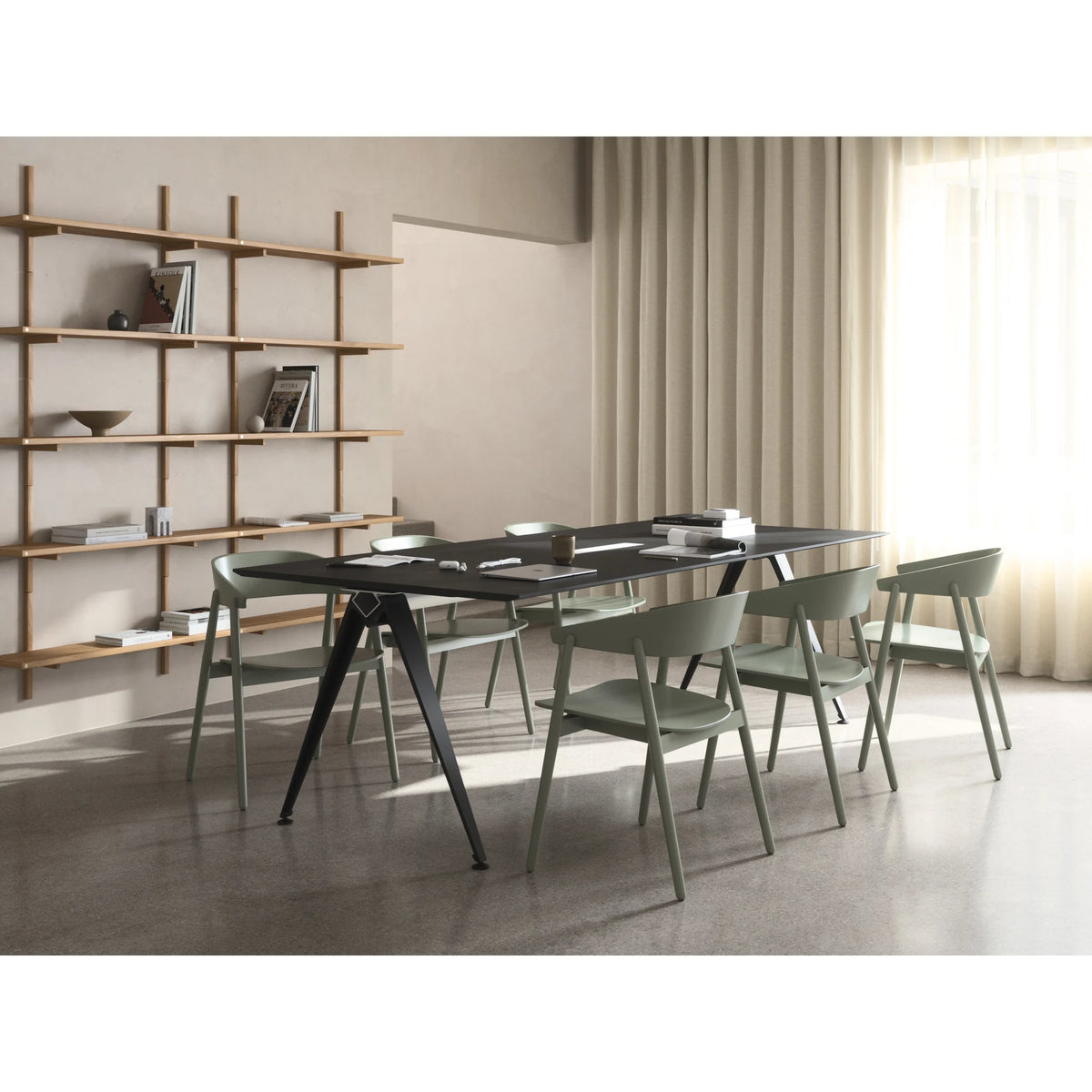 Designer Stuhl ungepolstert aus Holzfurnier | AC2