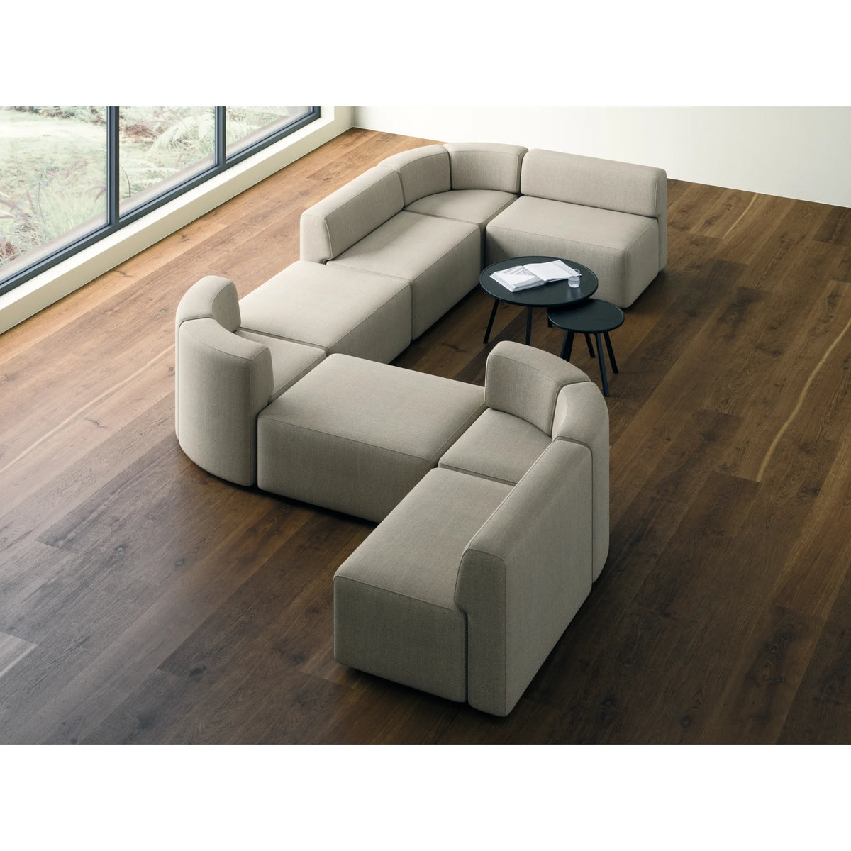 Modulsofa für flexible Lounge- und Arbeitsbereiche | A2