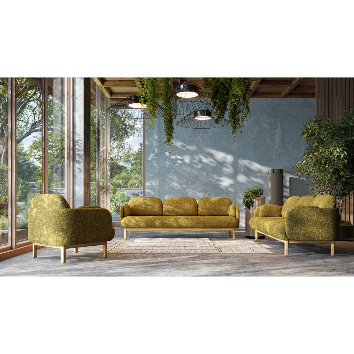 Büro Sofa als Zwei- oder Dreisitzer | Myami