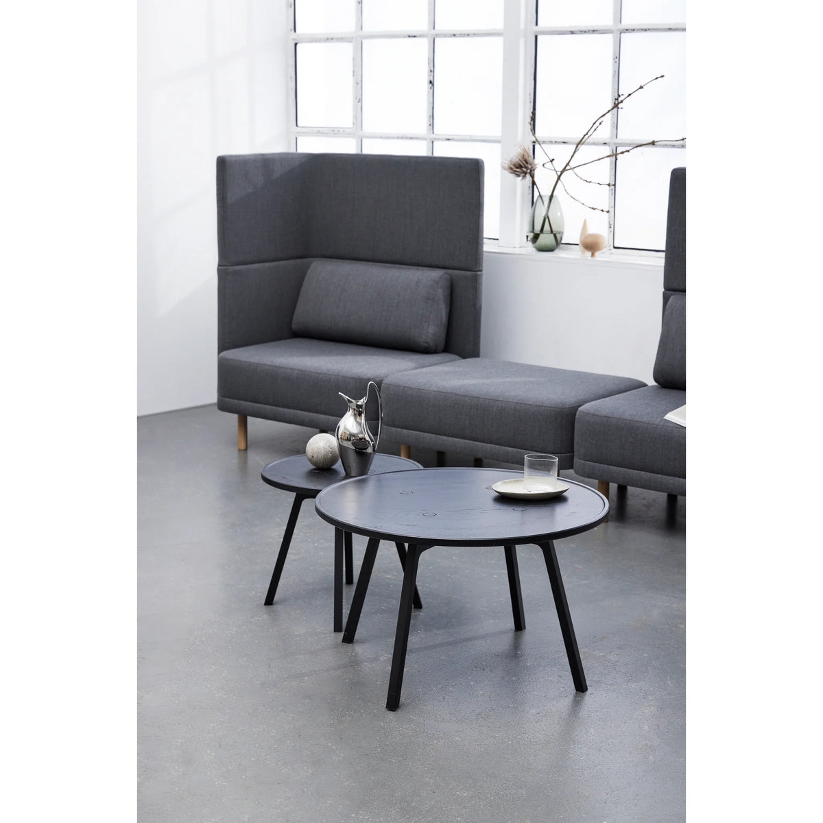 Design Beistelltisch, rund in zwei Durchmessern | C2