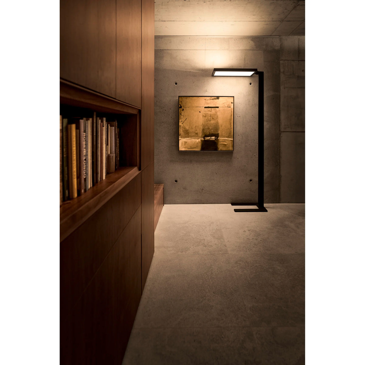 Floor lamp for offices with direct and indirect light | Bob
