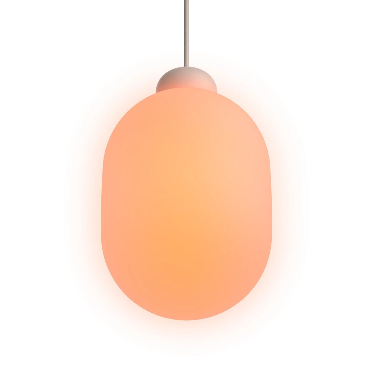 Hand-blown glass pendant light with Sunset Dimming | Sun