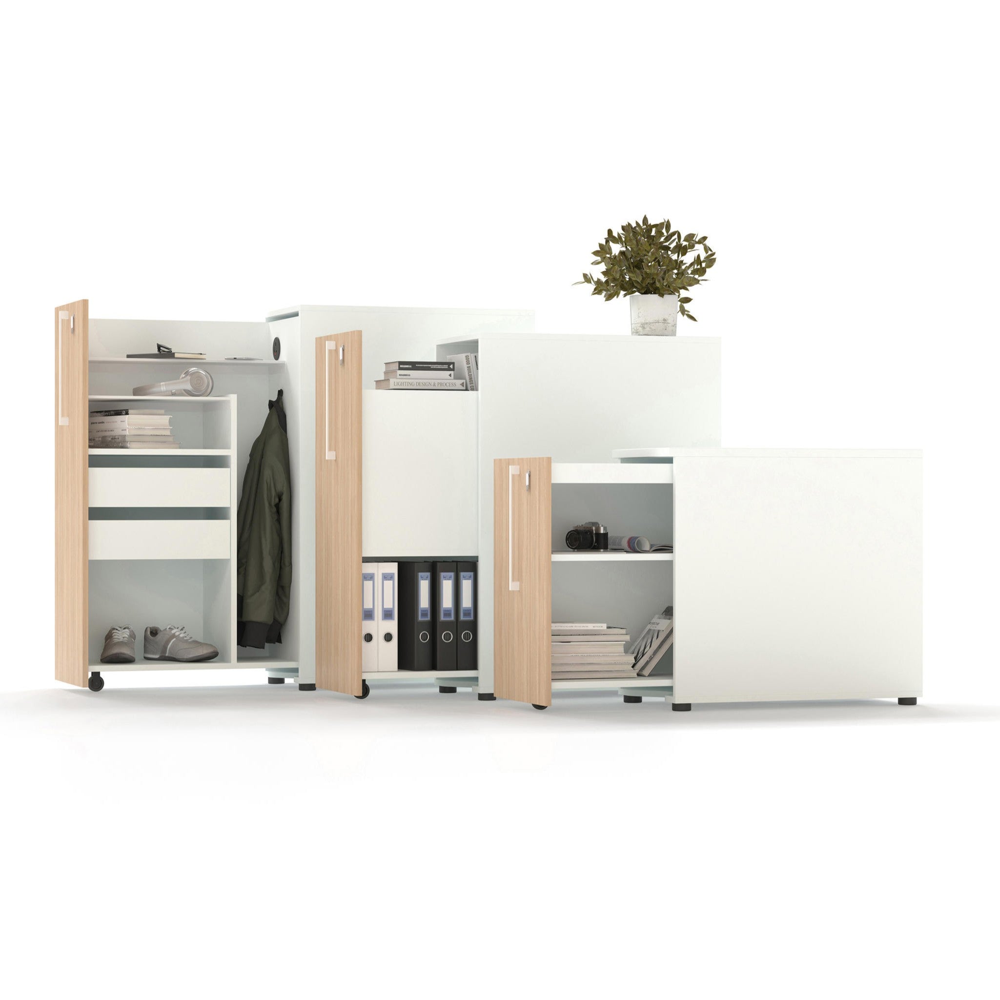 Aktenschrank / Ausziehschrank abschliessbar | Boxi