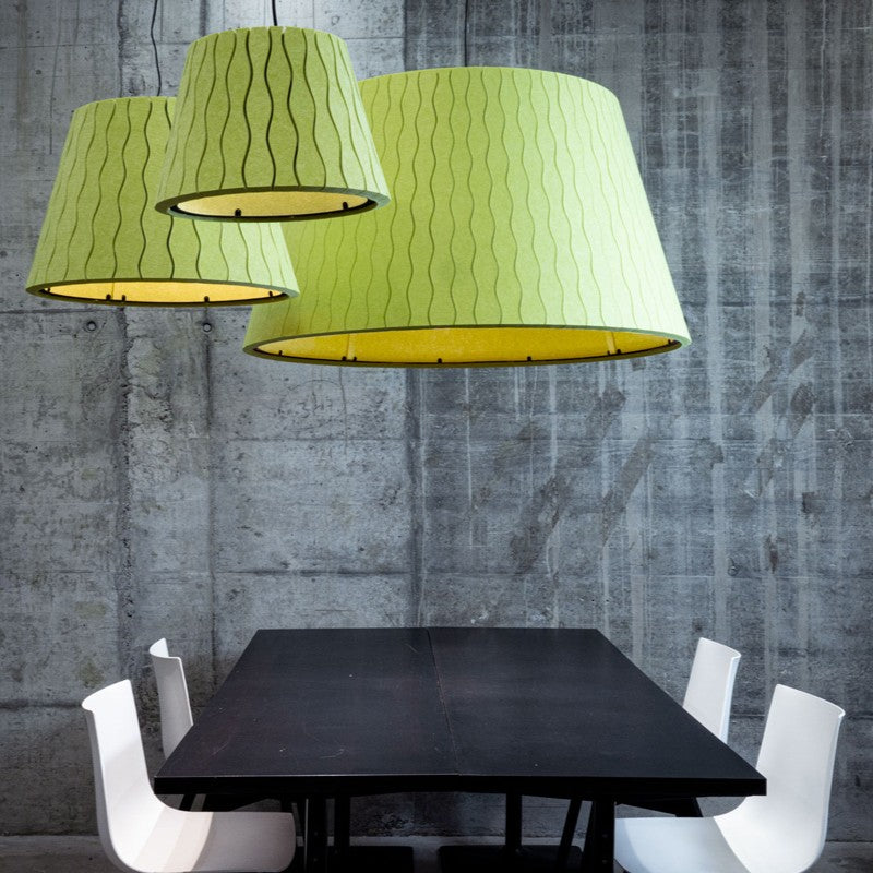 Akustik Lampe CONE – Top Akustiklösung mit Absorptionsklasse A | Schweizer Qualitätsprodukt