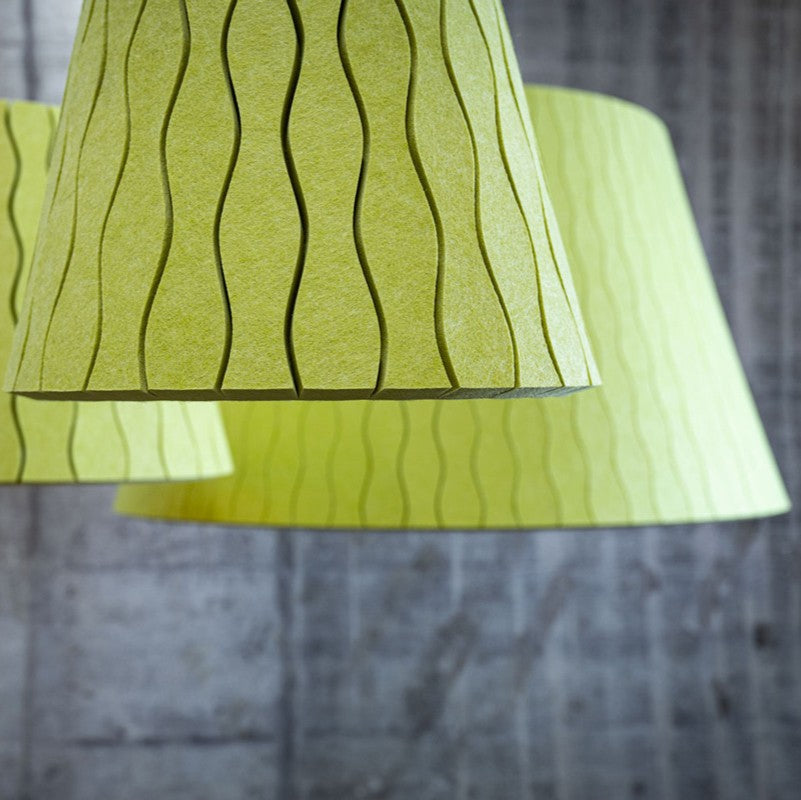 Akustik Lampe CONE – Top Akustiklösung mit Absorptionsklasse A | Schweizer Qualitätsprodukt