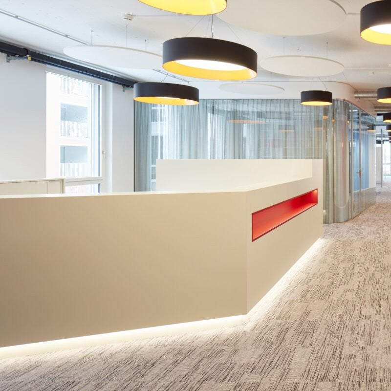 Solution d'espace dans la salle avec certificat GS et réduction sonore de 31,9 dB (norme ISO) | Espace silen