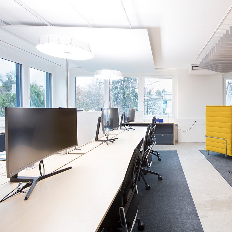 Solution d'espace dans la salle avec certificat GS et réduction sonore de 31,9 dB (norme ISO) | Espace silen