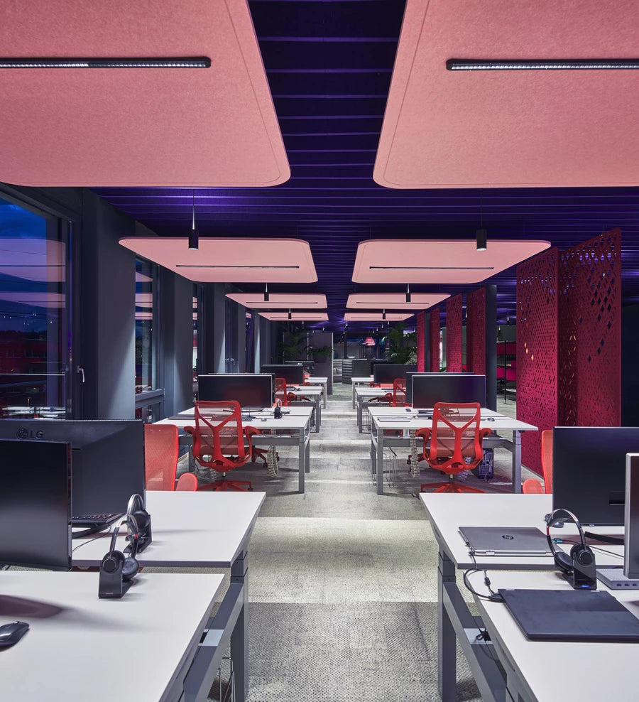 Design Akustikleuchte Bysso aus Archisonic Felt