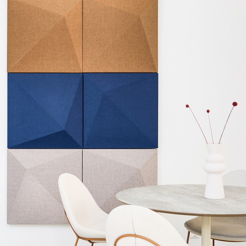 Akustikplatten mit Ecophon Füllung 60x60x5 cm – Top Akustiklösung mit Absorptionsklasse A