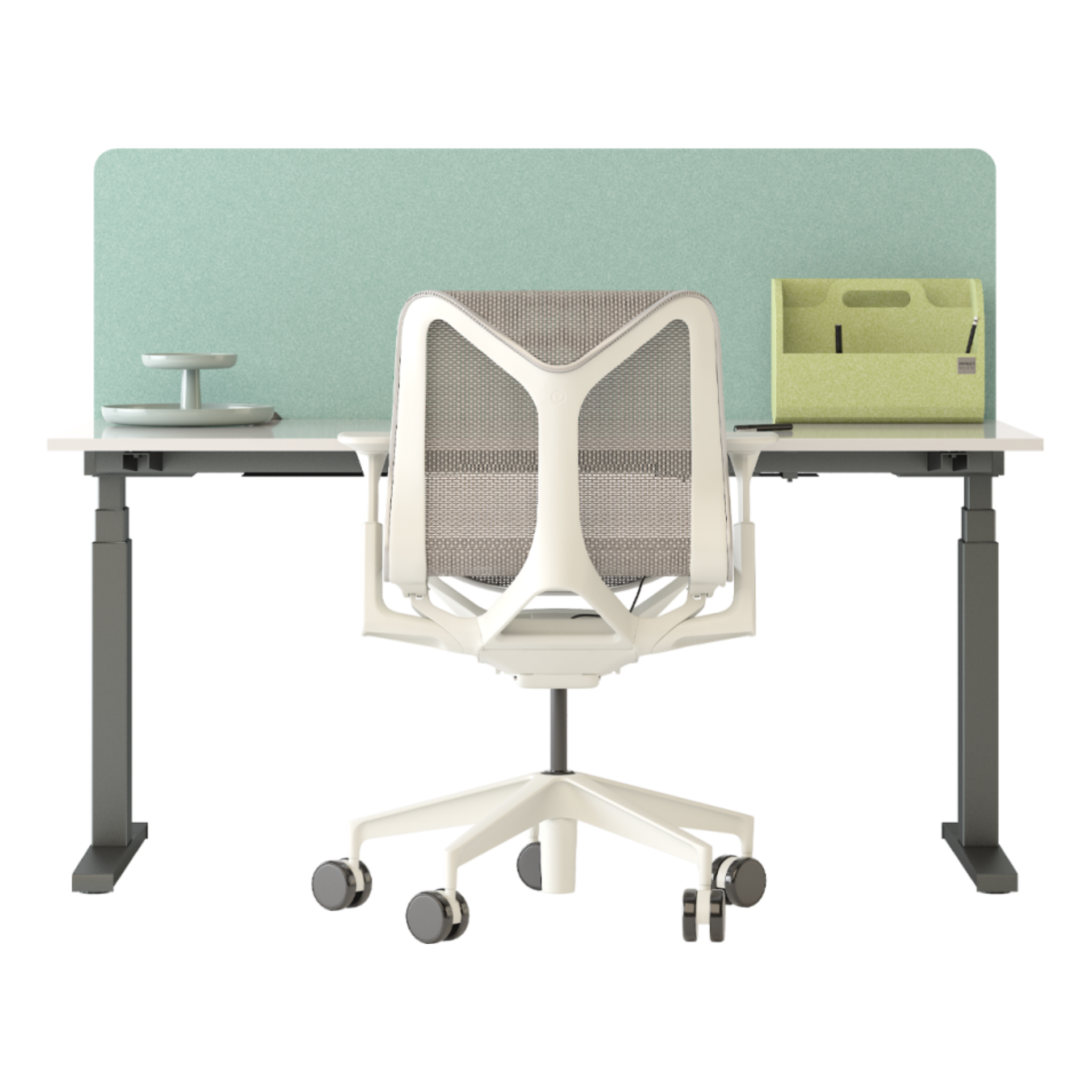 Arbeitsplatztrenner Supra Plain Impact Acoustic Büro Schweiz