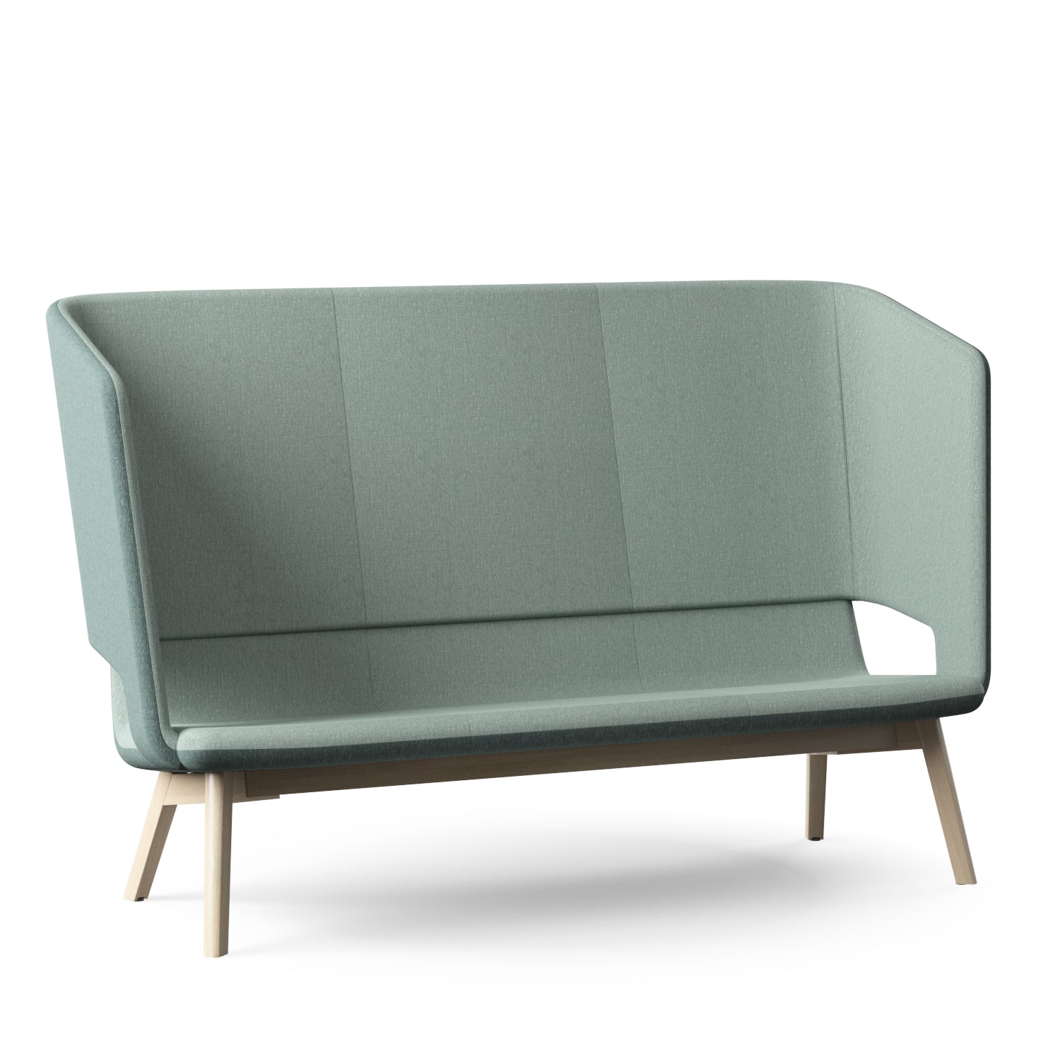 Bequemes Lounge-Sofa für Büros, ideal für entspannte Meetings und Pausen.