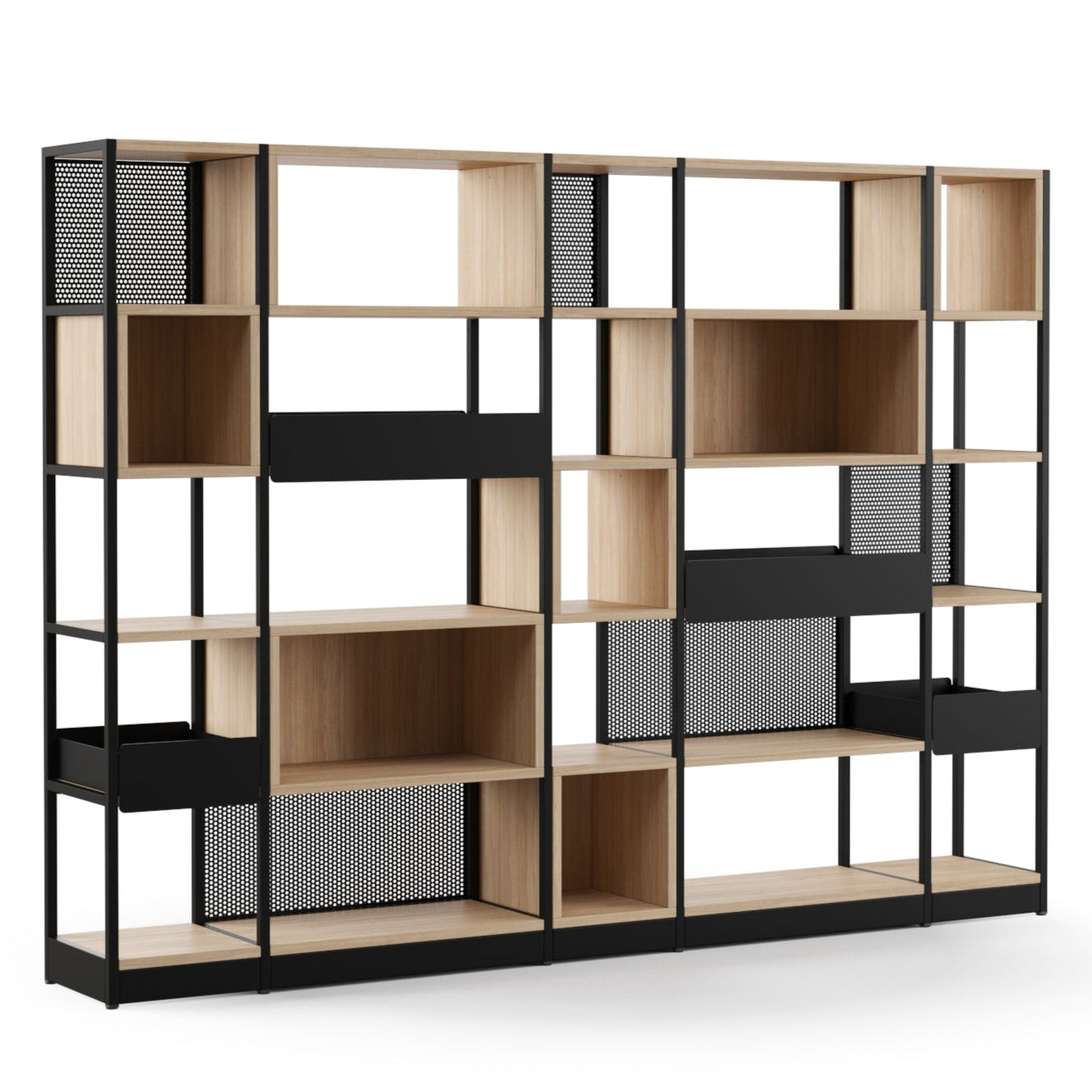 Büroregal modular als Raumtrenner ǀ COMBUS