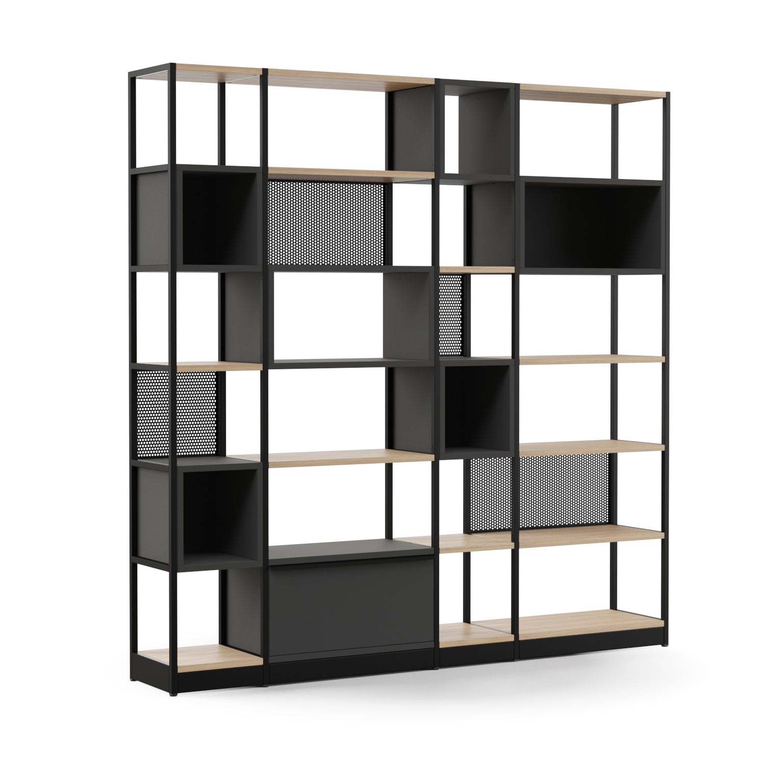 Büroregal modular als Raumtrenner ǀ COMBUS