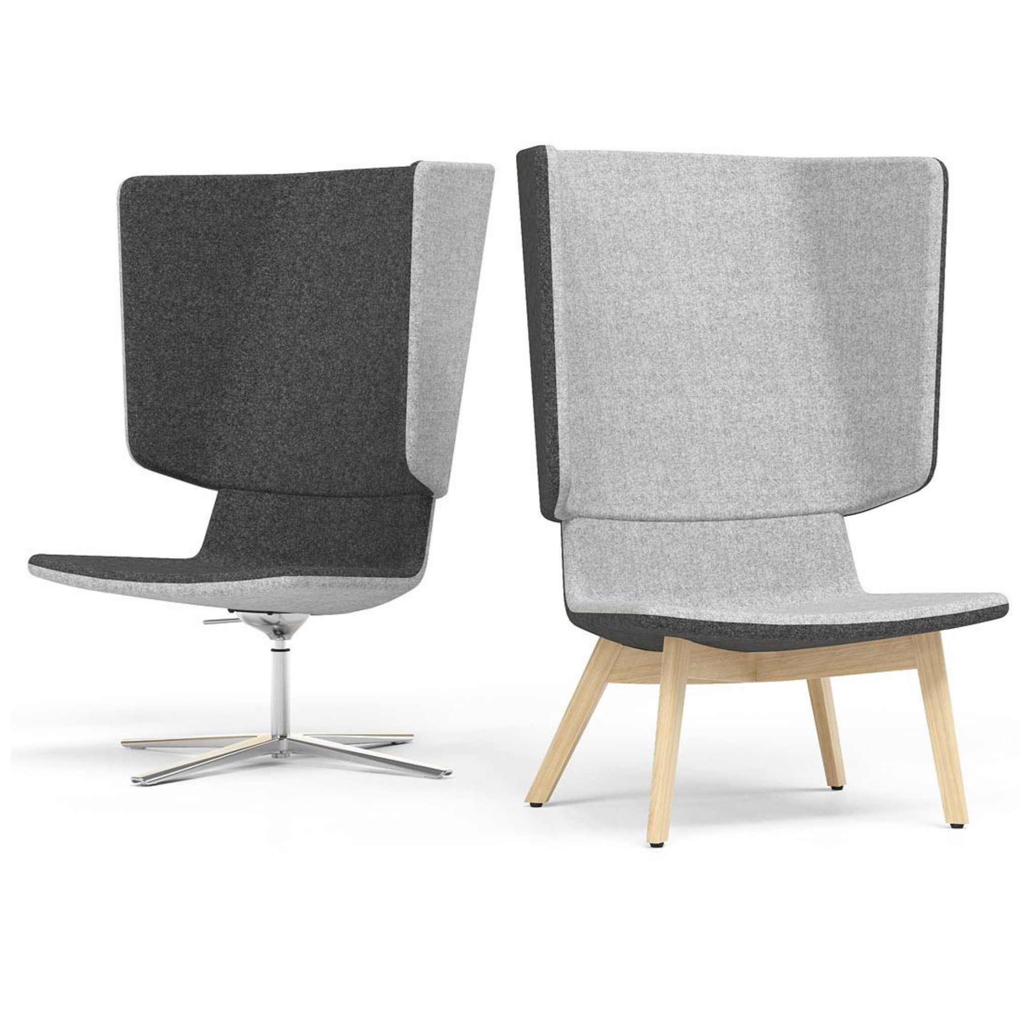 Eleganter Bürosessel Twist and Sit mit klaren Linien und hochwertiger Polsterung.