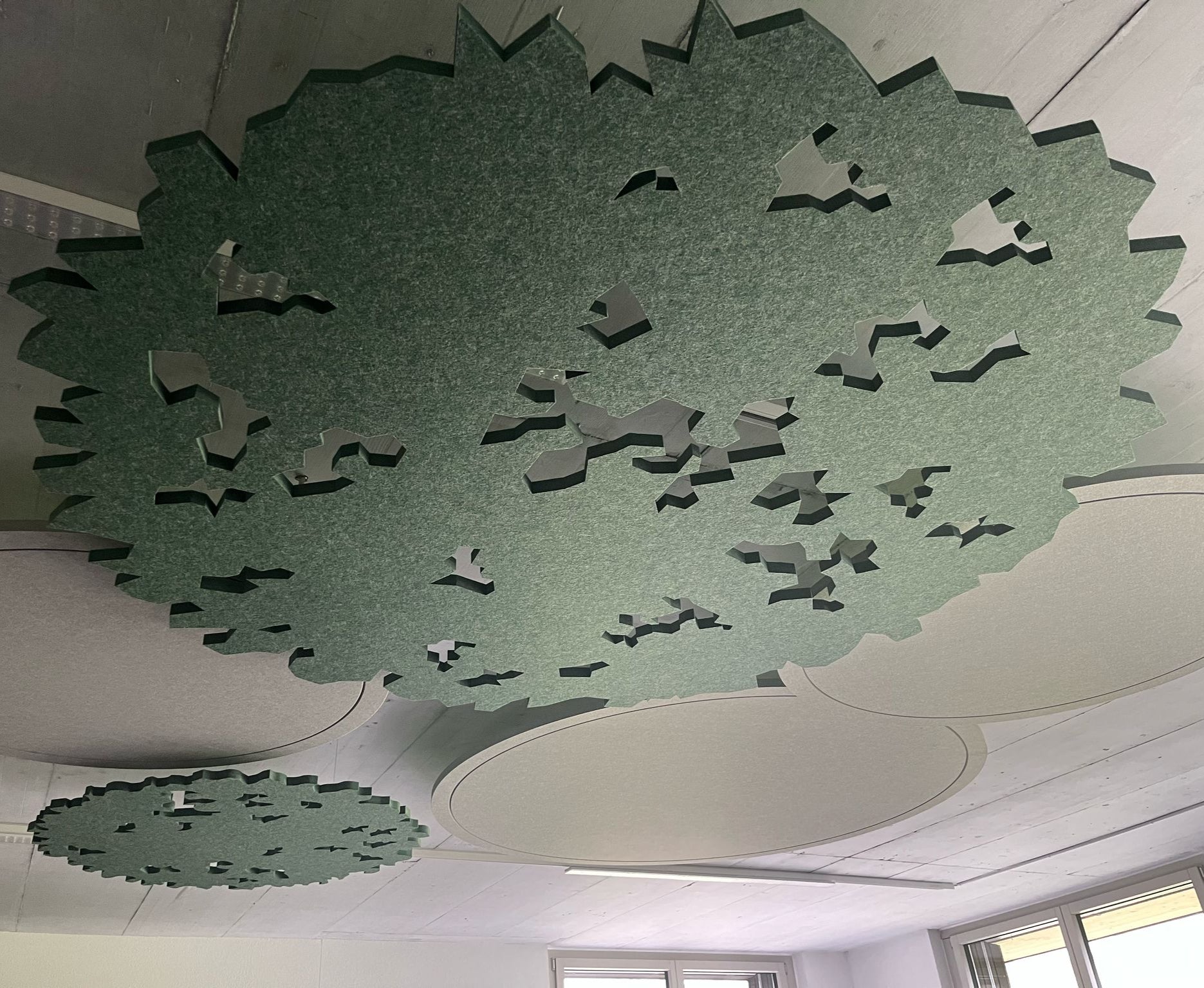 Nachhaltiges Deckenpanel Impact Acoustic Forest