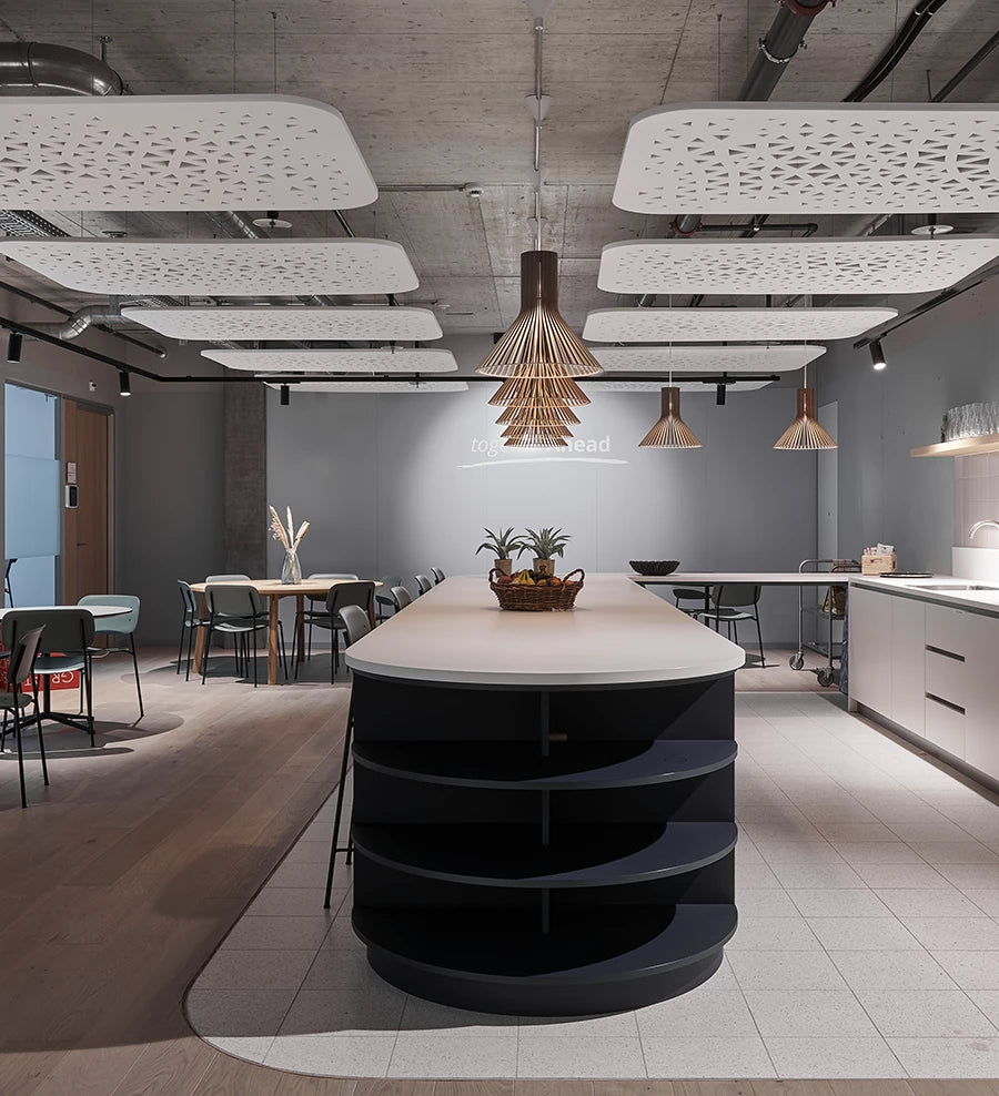 Akustik Deckenpanel Square quadratische Form