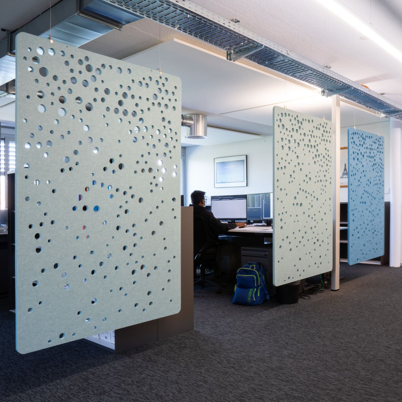 Hanging room divider | Impact Acoustics