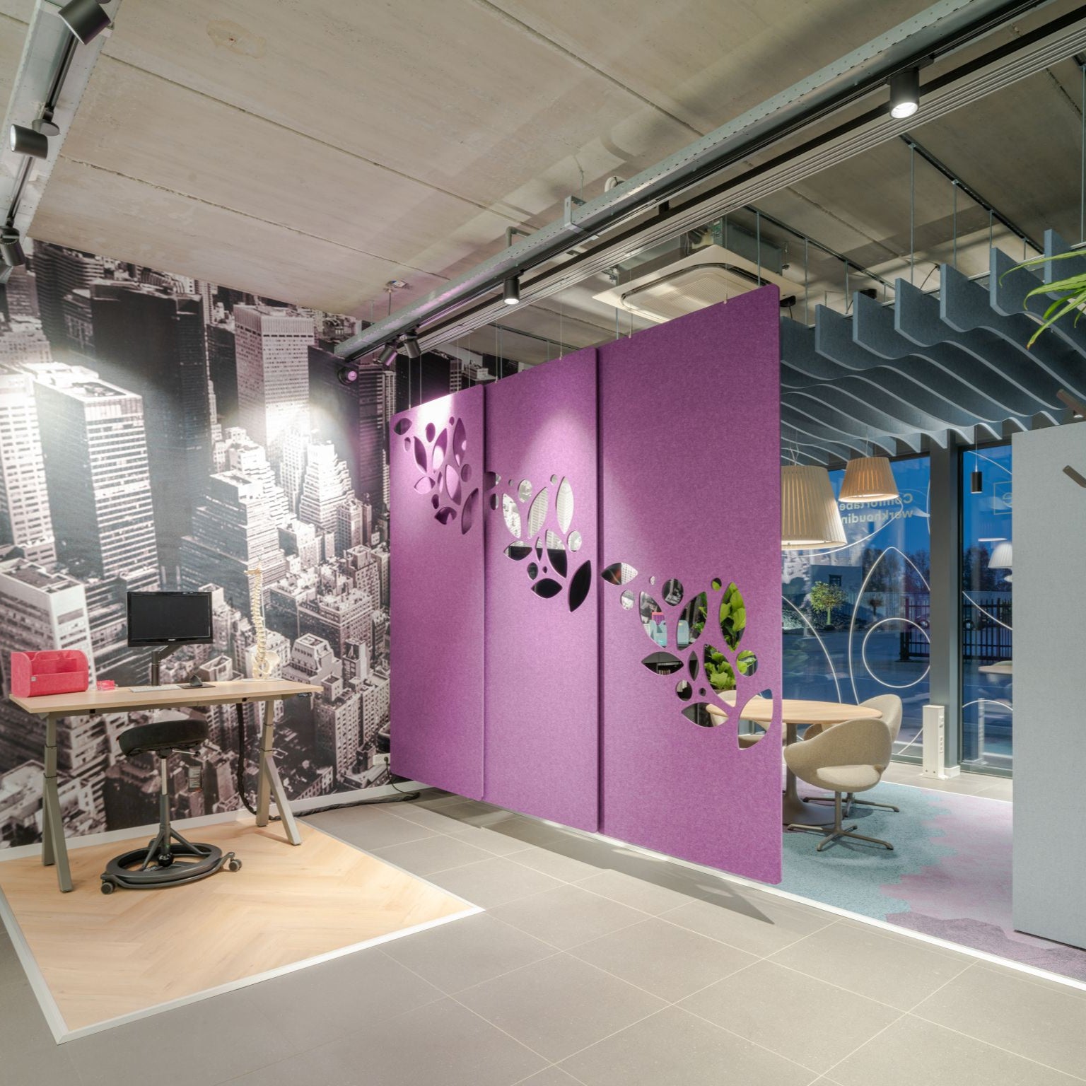 Hanging room divider | Impact Acoustics