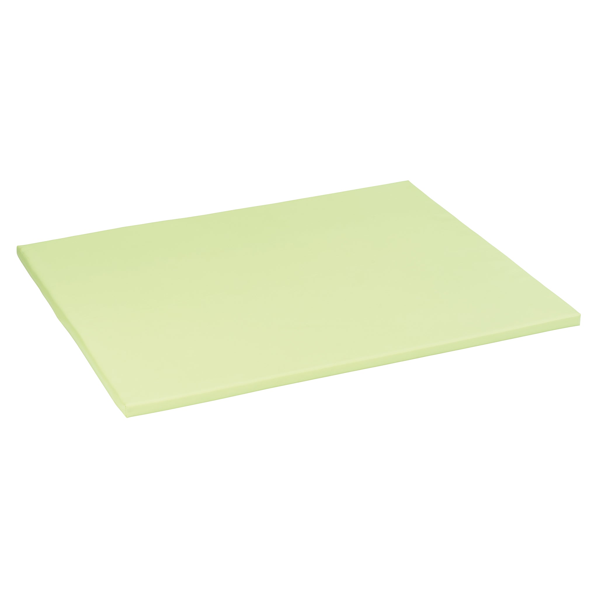 Hausecke mit Bodenmatte hellblau