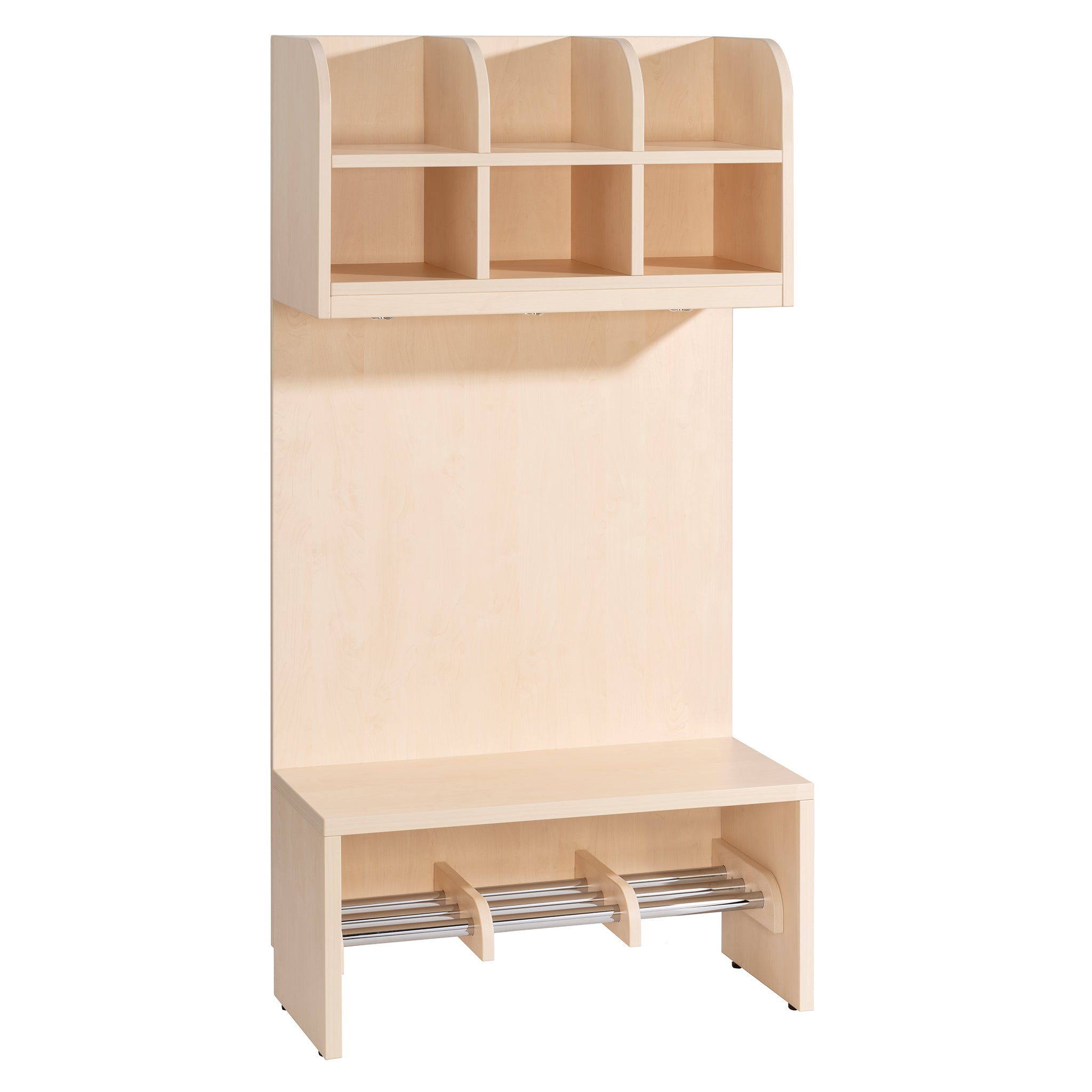 Holzgarderobe Kindergarten Schweiz