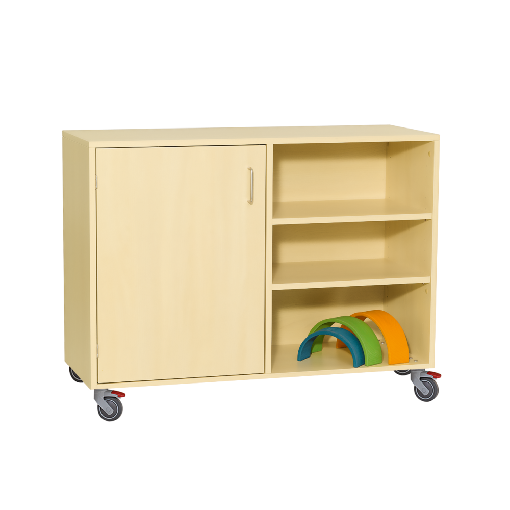 Kindergarten Schrank auf Rollen