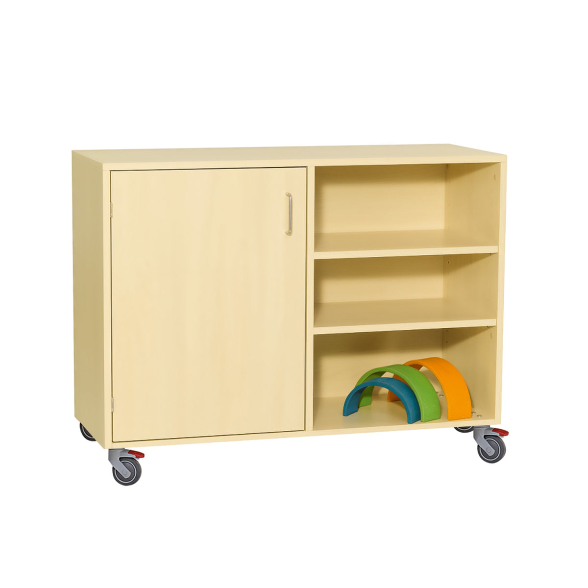 Kindergarten Schrank auf Rollen