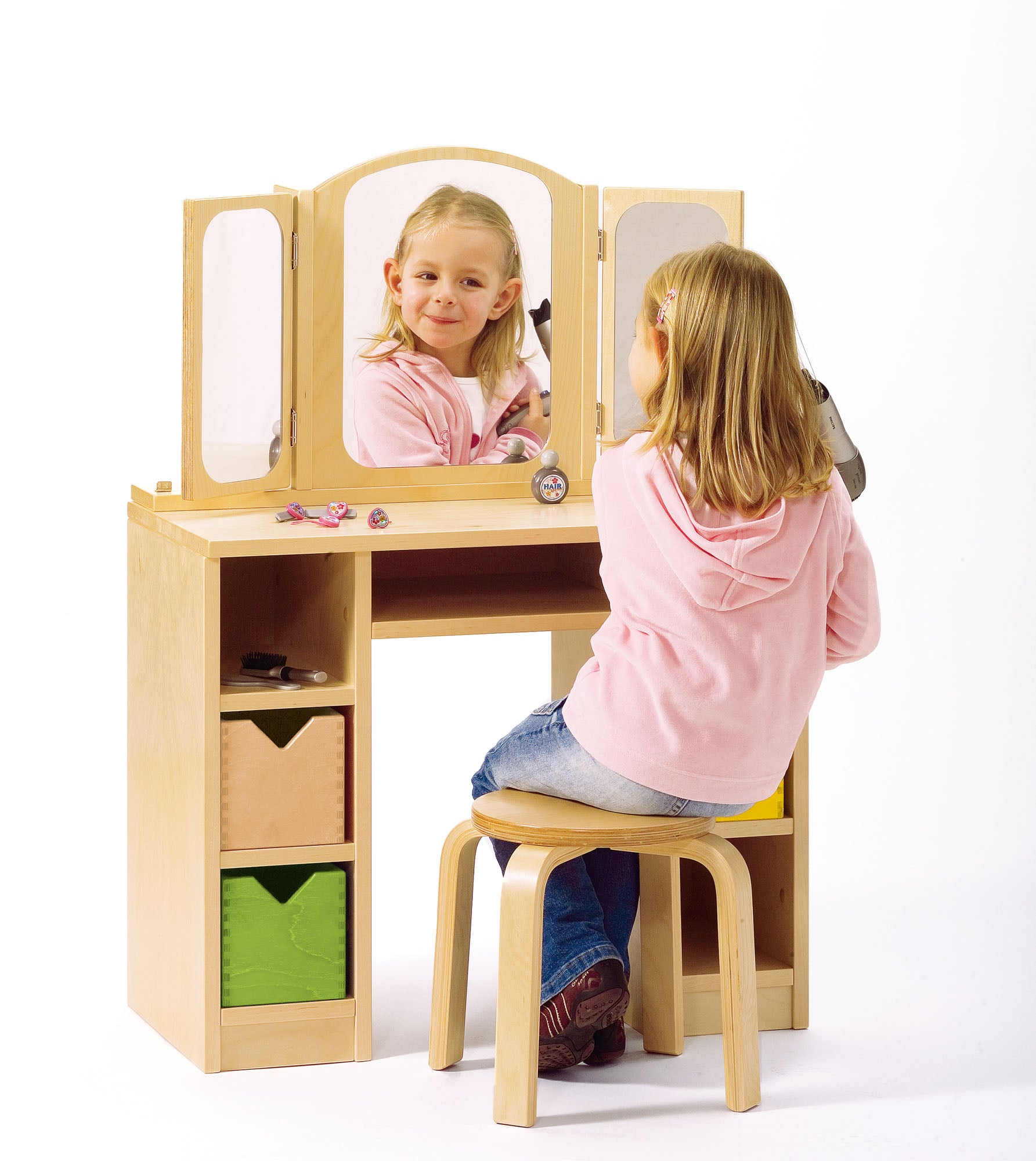 Stapelbarer Kindergarten Hocker