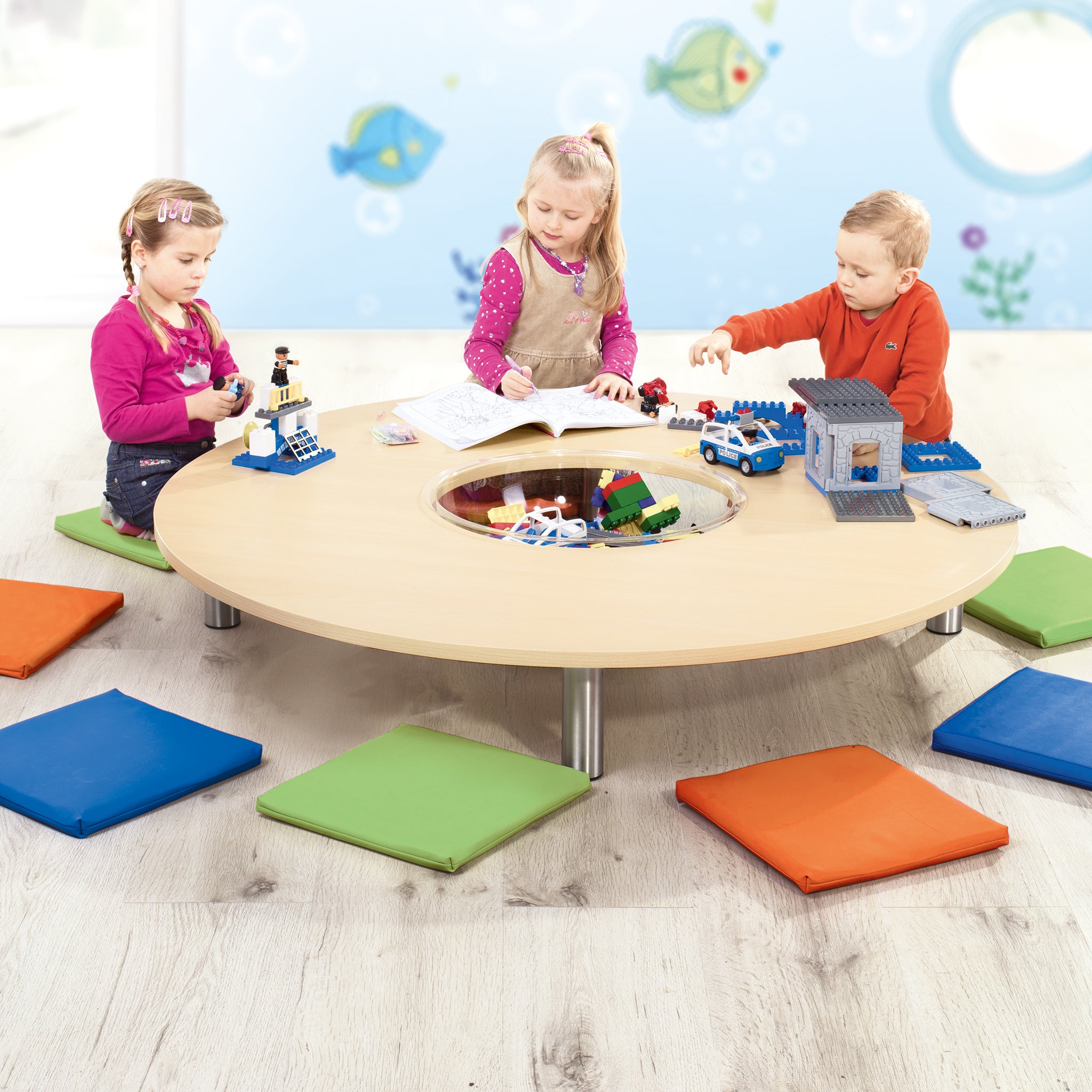 Runder Spieltisch Kindergarten Schweiz