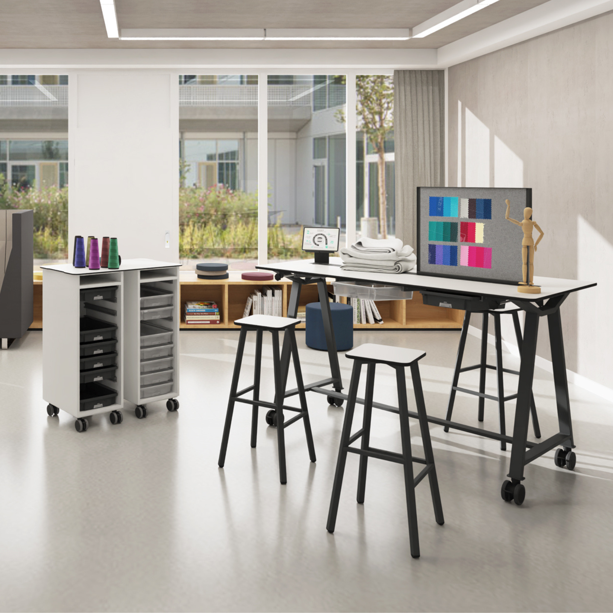 Makerspace Lernmöbel Set Schweiz