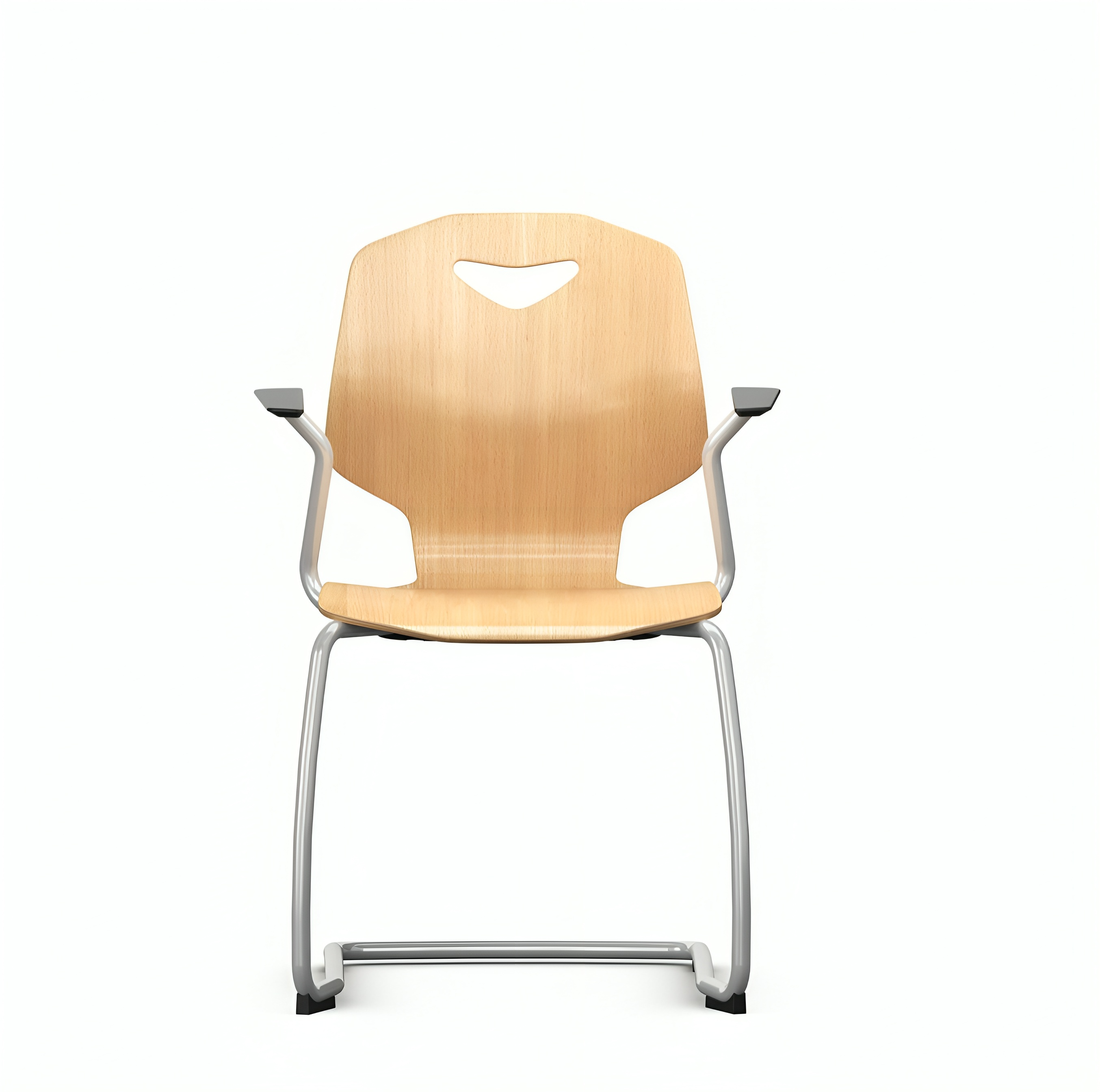 Mehrzweckstuhl Schule mit bequemer Holzschale | Postura