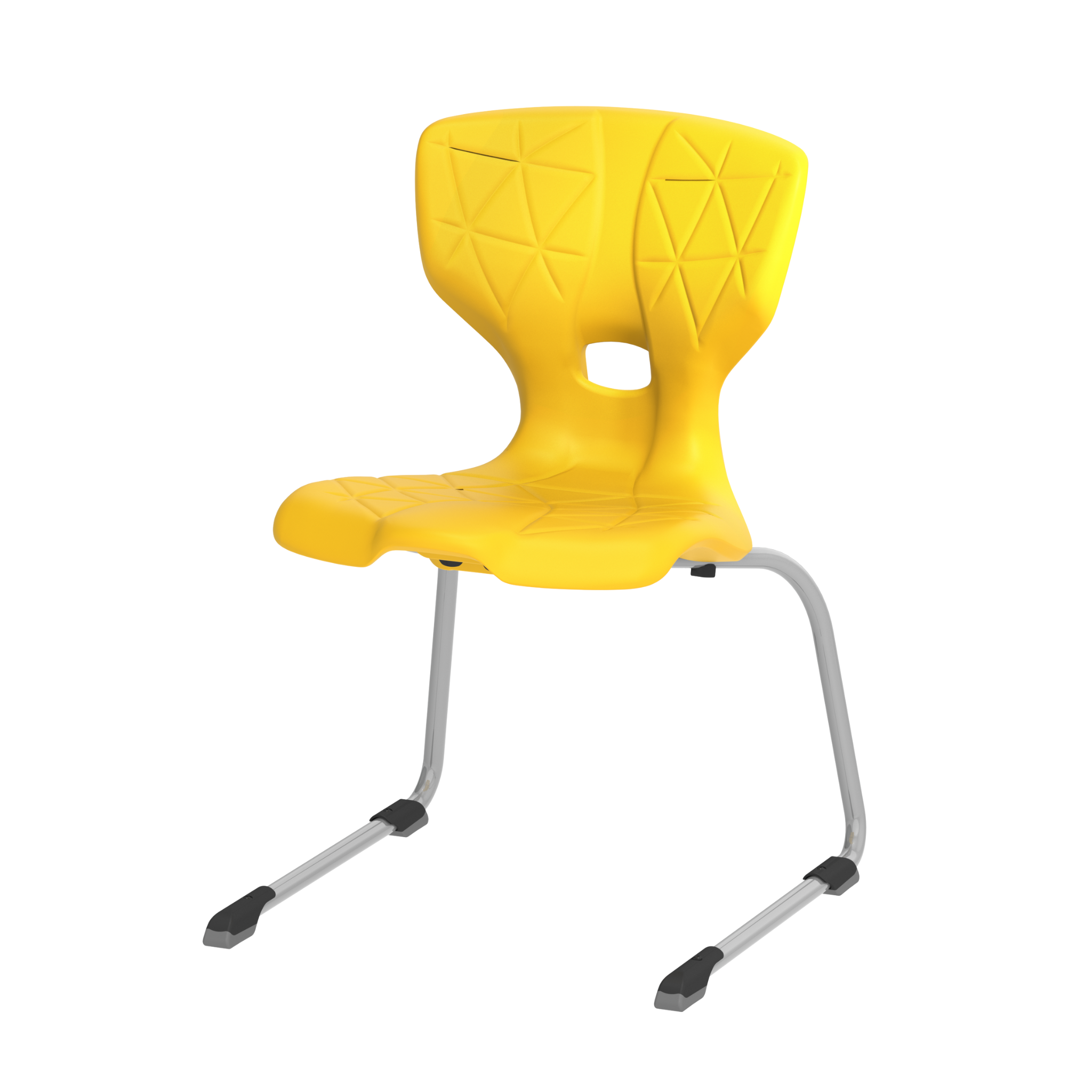 Mehrzweckstuhl Schule stapelbar mit Kunststoffschale