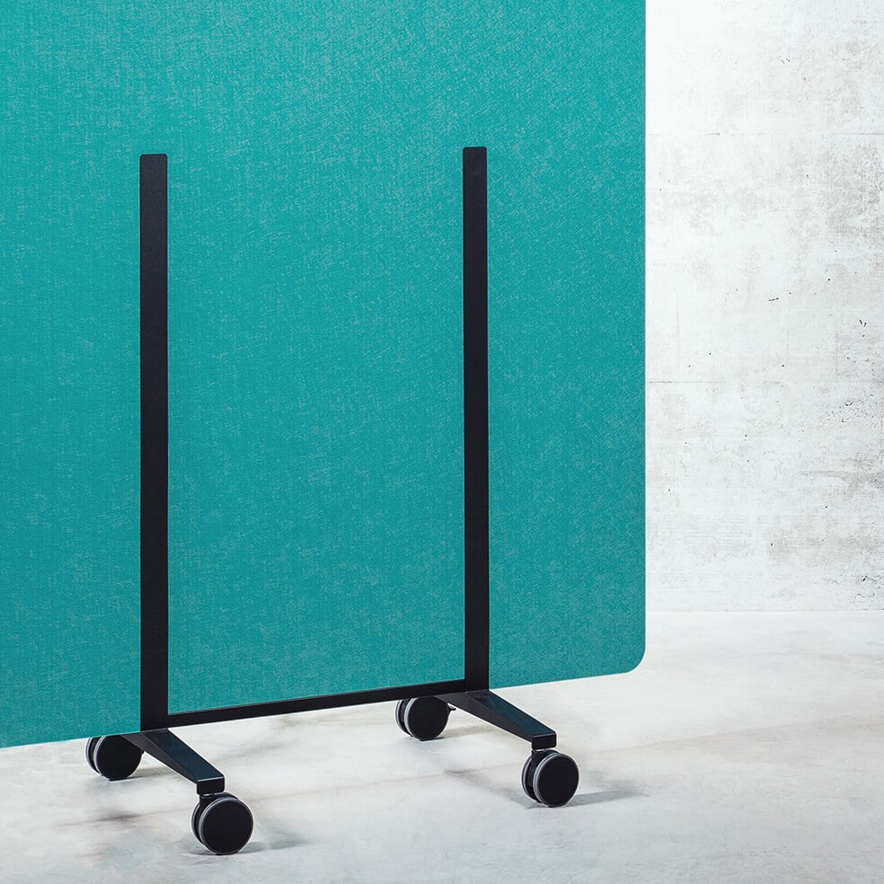Mobile Trennwand  – Top Akustiklösung mit Absorptionsklasse A | Schweizer Qualitätsprodukt