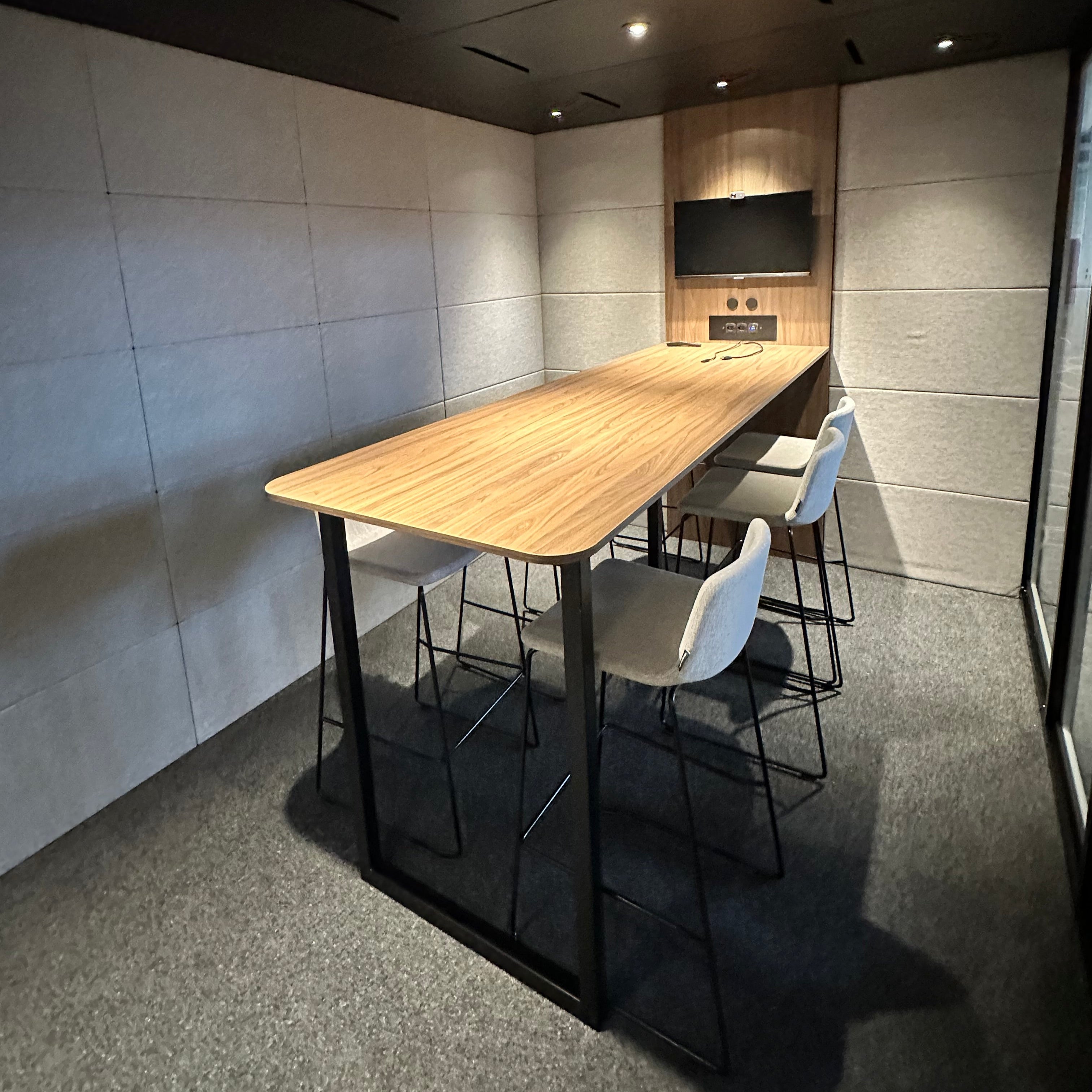 Sitzungszimmer - Meeting Raum - Raum in Raum System für 7 Personen | Silent Box XL