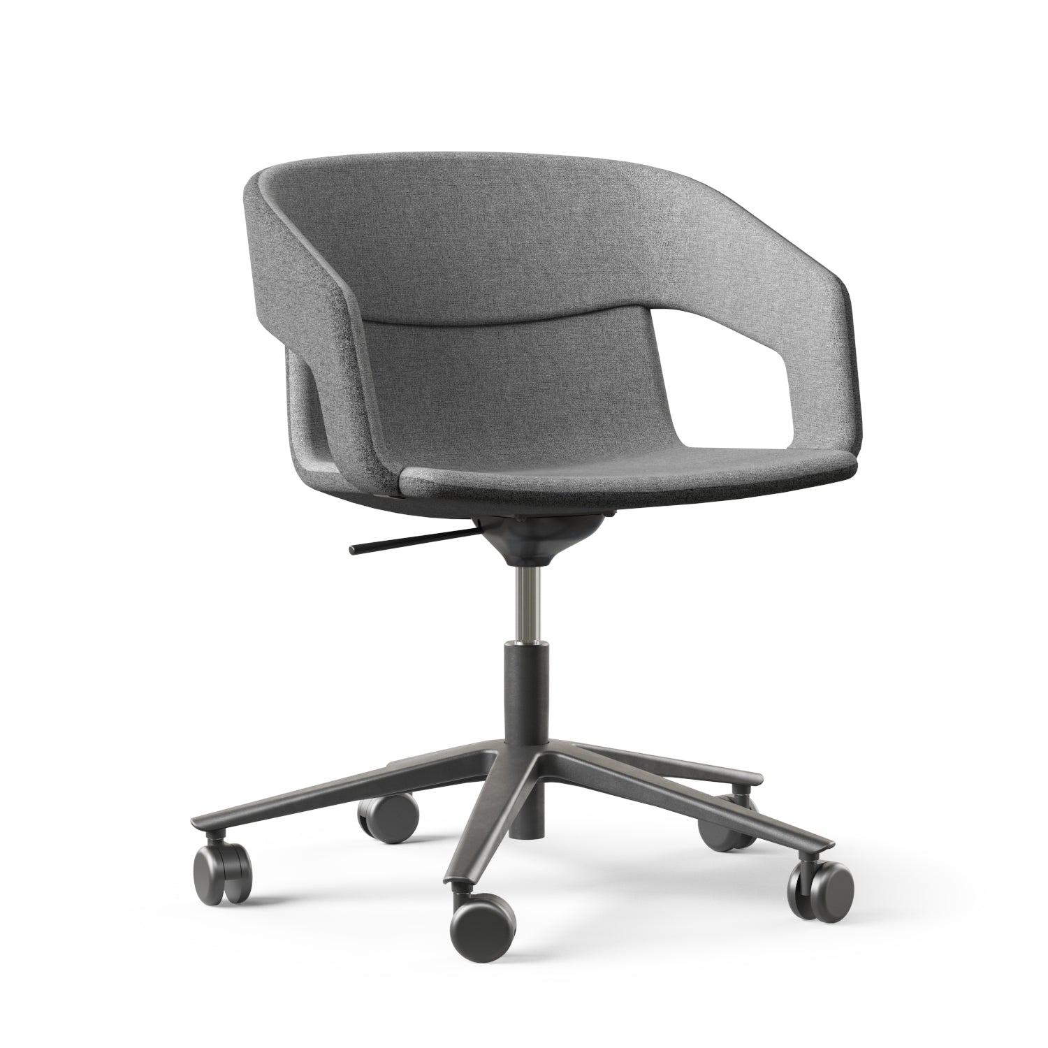 Bürosessel als Einsitzer mit niedrige Rückenlehne ǀ TWIST&SIT