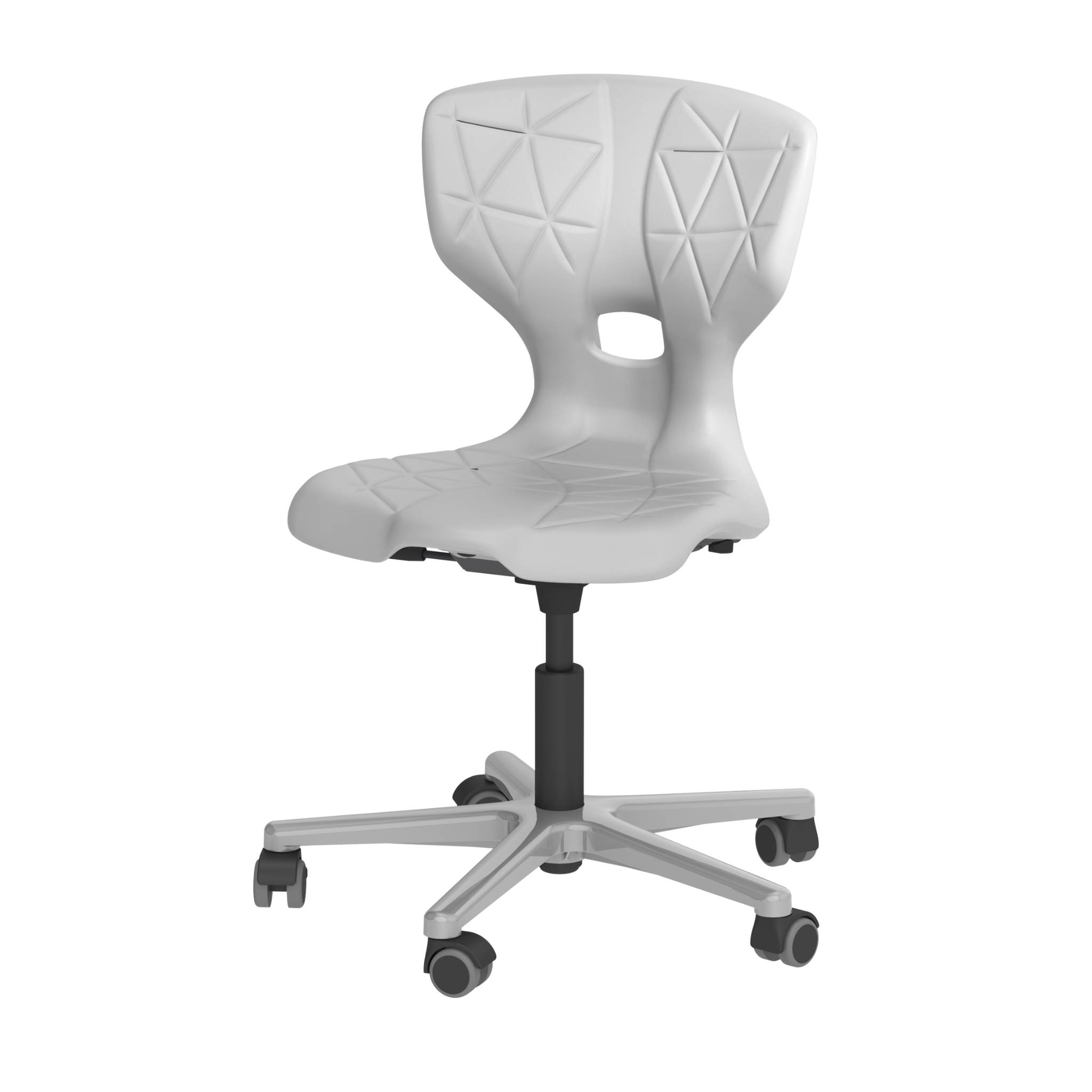 Schulstuhl recyclebare Kunststoffschale ergonomisch Schule