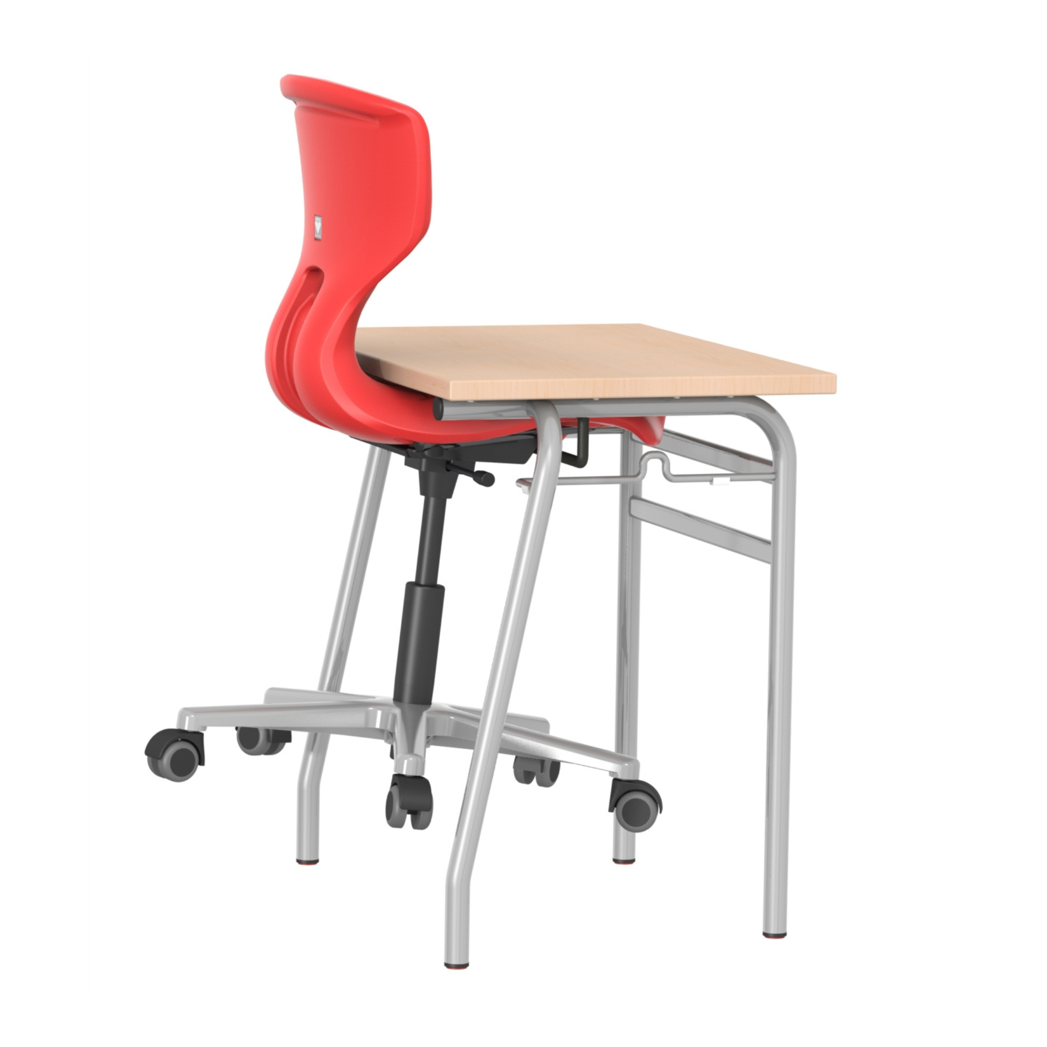 Ergonomischer Schulstuhl Kunststoffschale