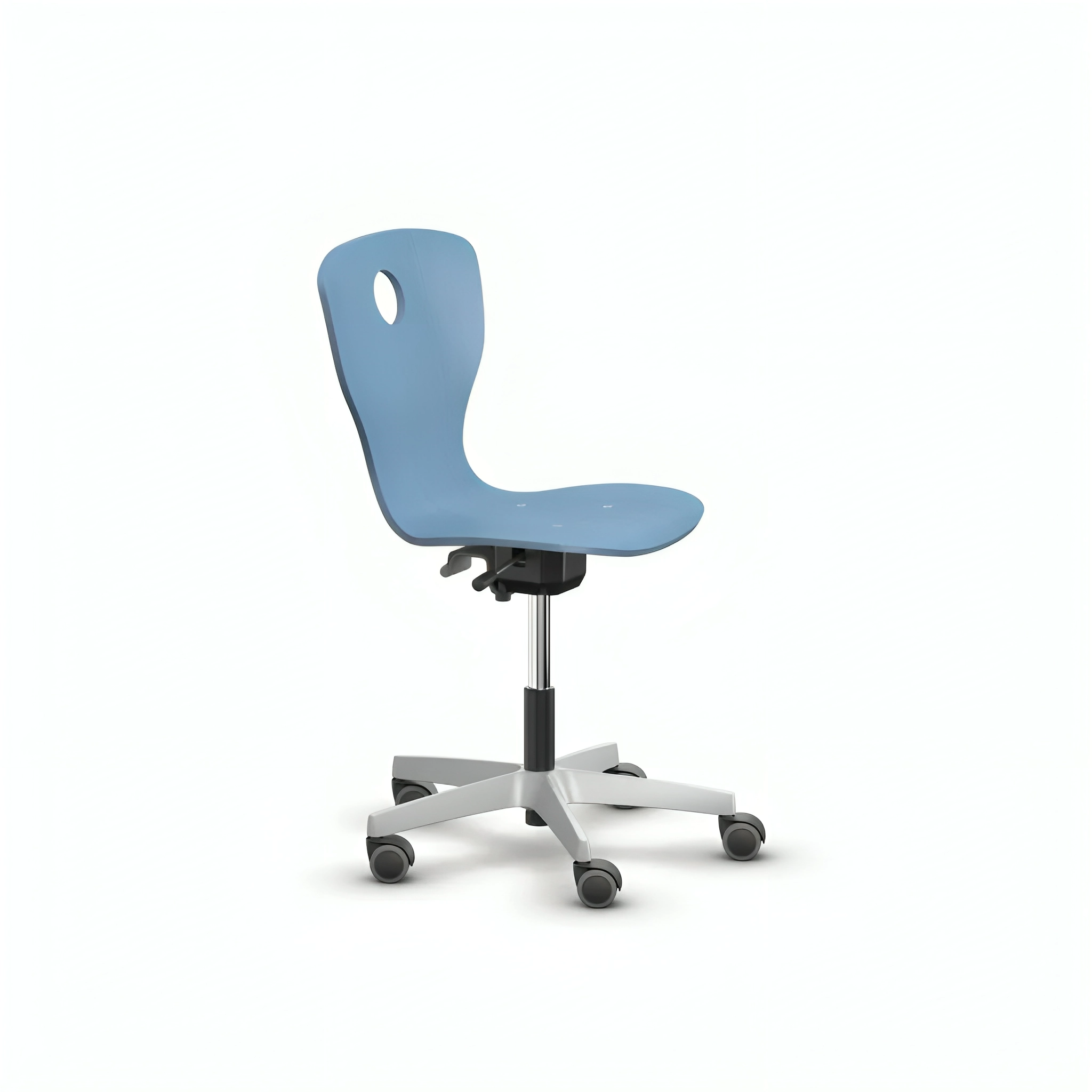 Schülerstuhl mit Sitz aus Holz | ComfortCurve