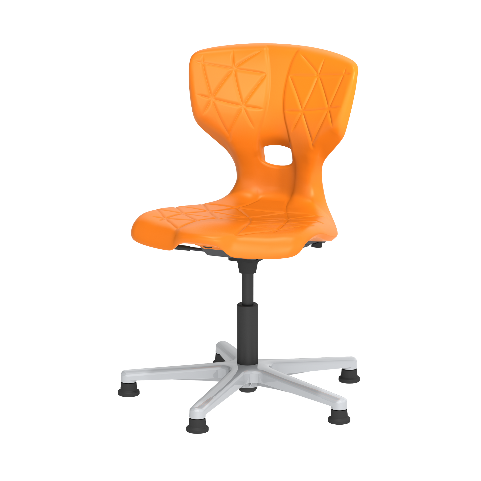 Schulstuhl recyclebare Kunststoffschale ergonomisch Schule