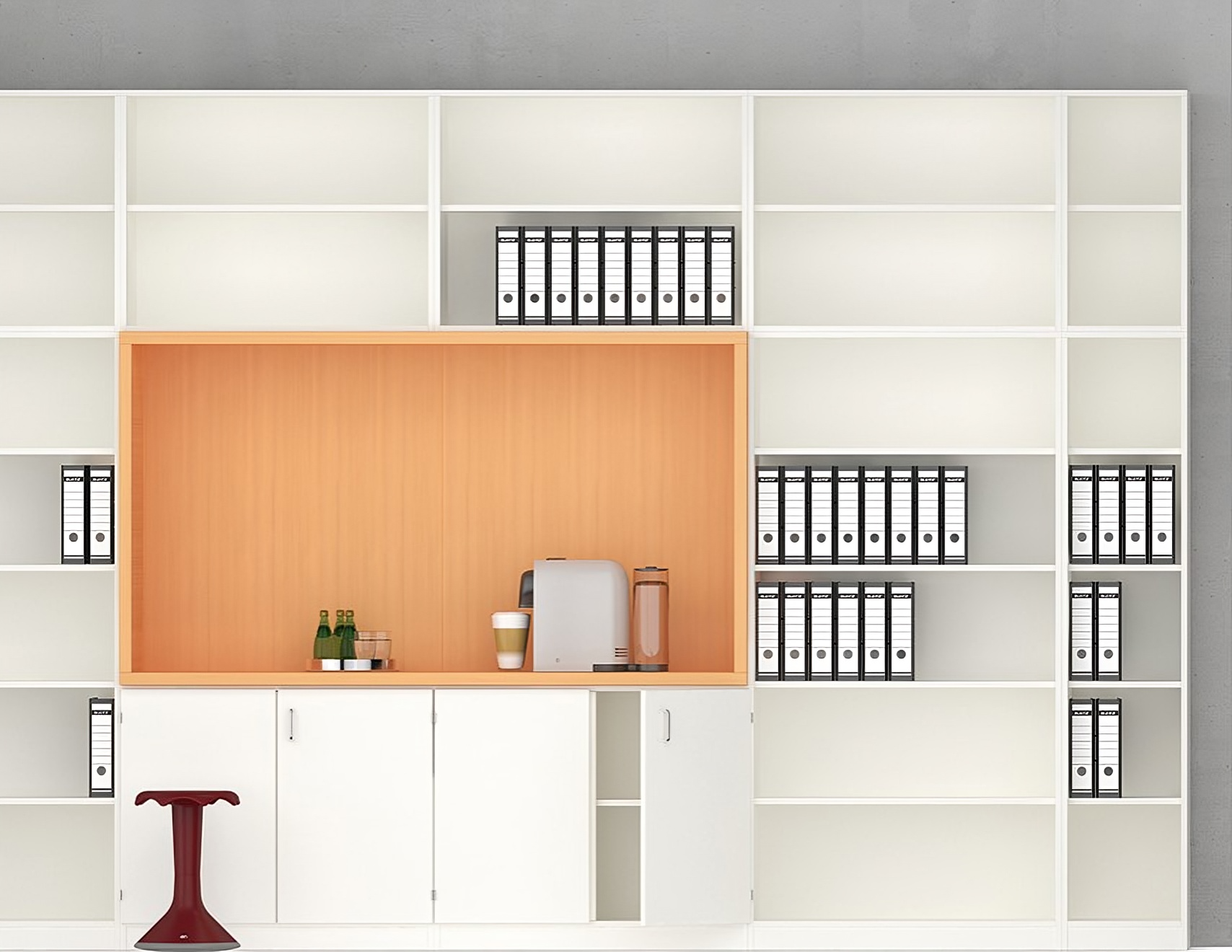 Étagère scolaire (5OH 100 - 120 cm) pour une commande optimale en classe | Smartstore