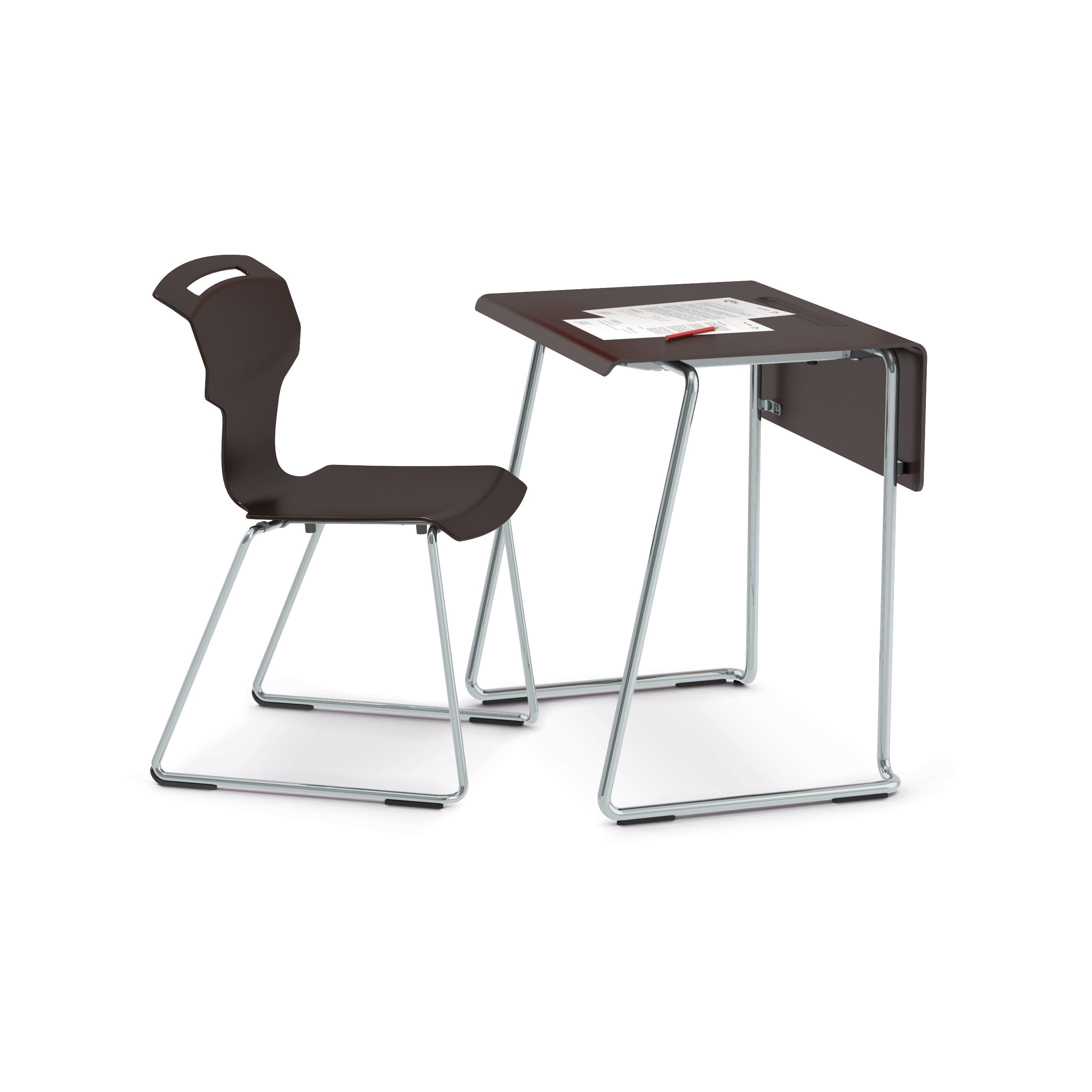 Gleitkufenstuhl Schule Klassenzimmer