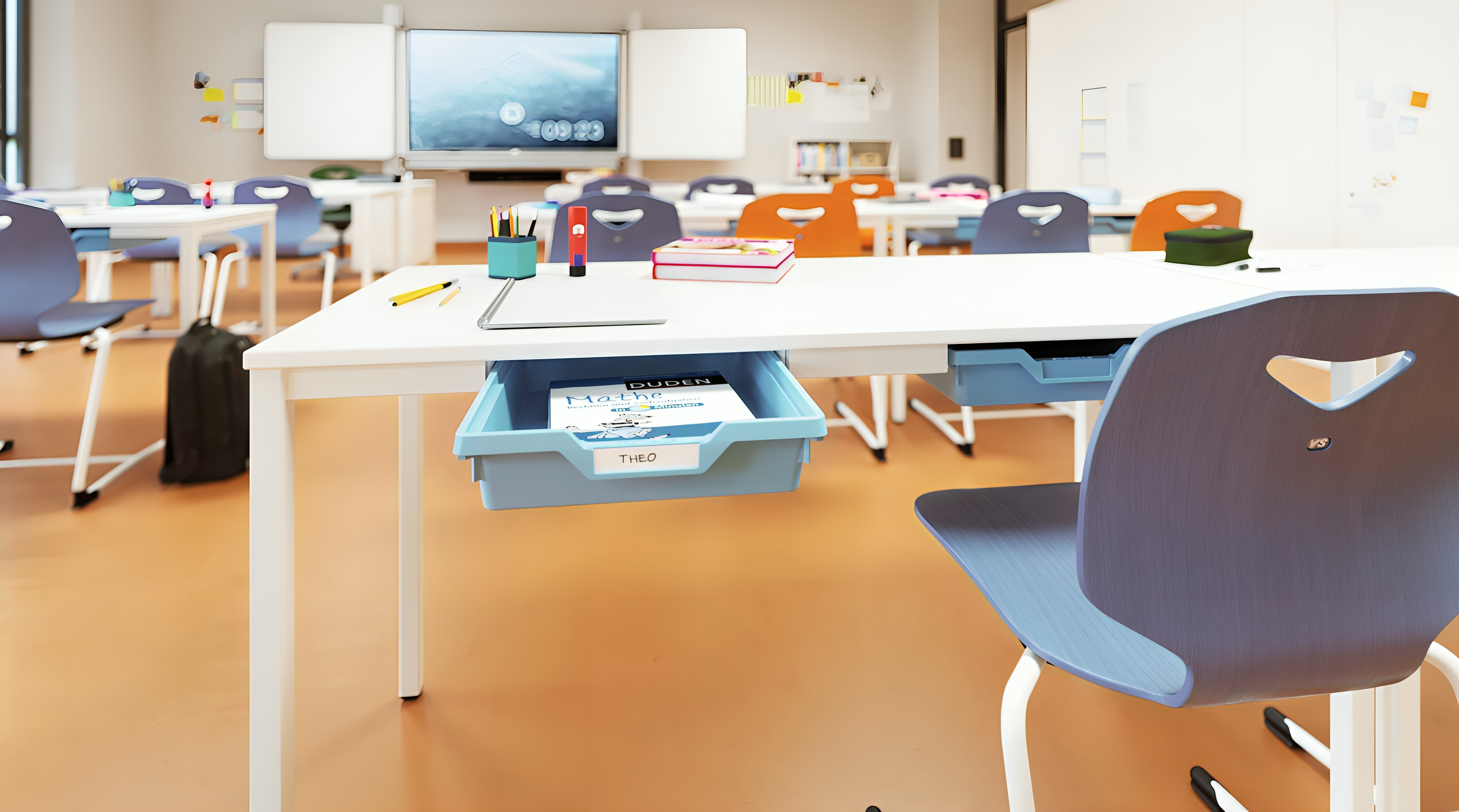 Schultisch Einsitzer - Flexa