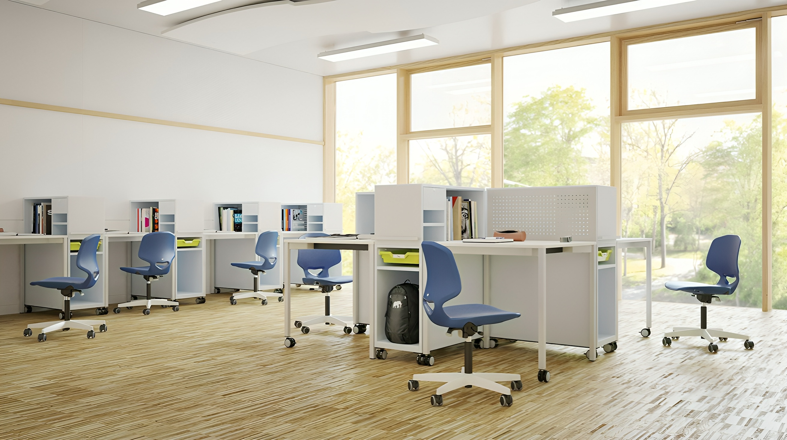 Schultisch Einsitzer - Flexa