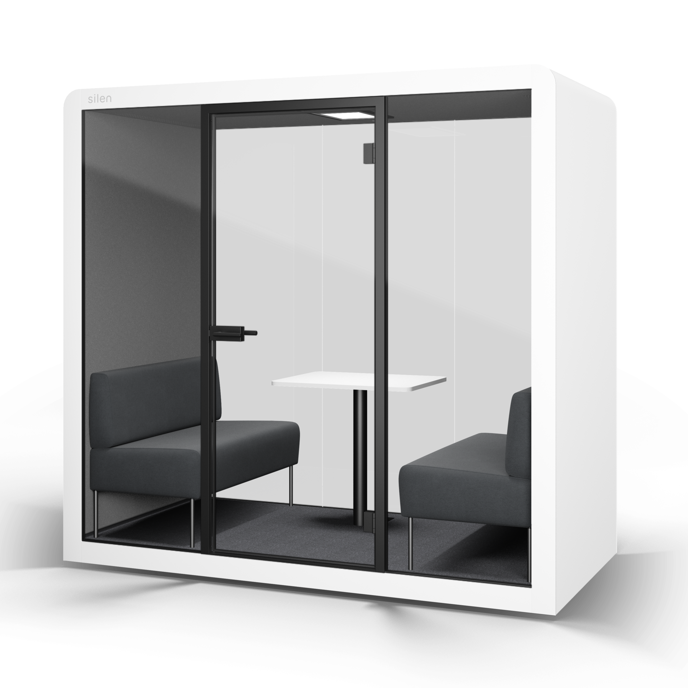Office box with GS certificate & 30.4 dB sound reduction (ISO standard) | Silen Space 2