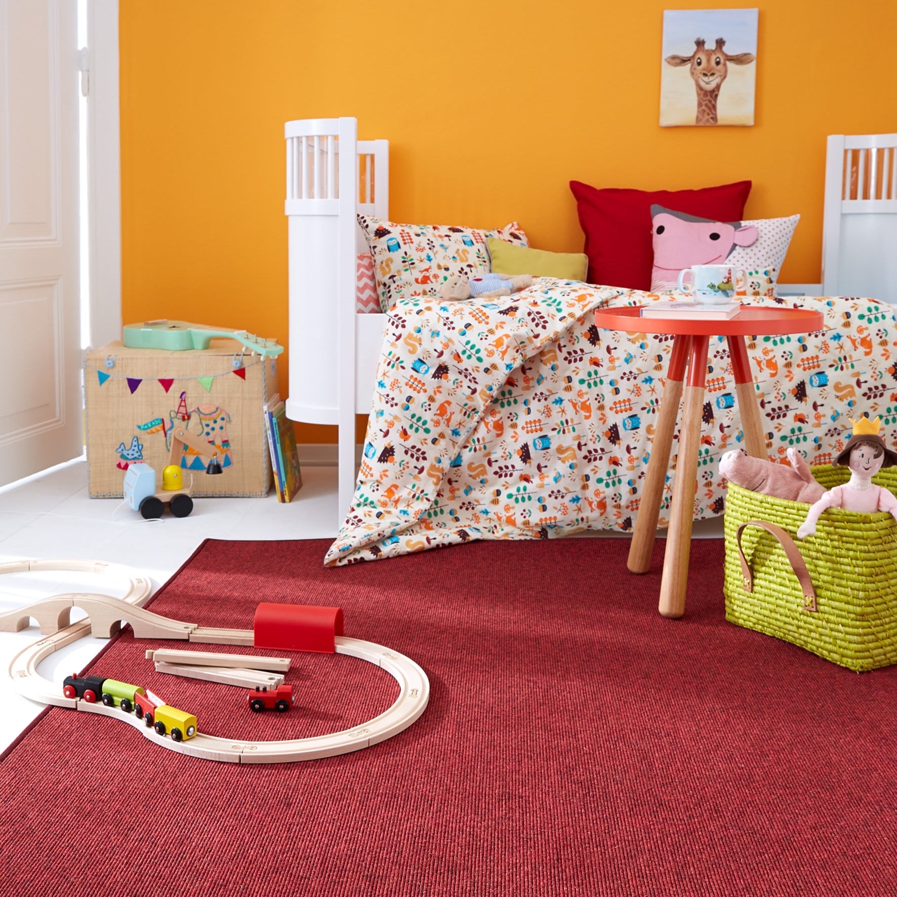 Hochwertiger Kita Teppich für Vorlesestunden und Spielbereiche in Kitas