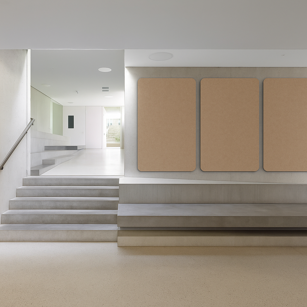 Wand Schallabsorber – Top Akustiklösung mit Absorptionsklasse A | Schweizer Qualitätsprodukt