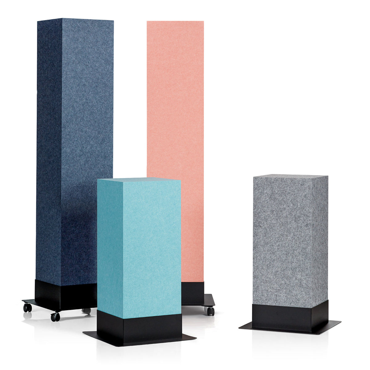 Akustik Säule Tower – Top Akustiklösung mit Absorptionsklasse A | Schweizer Design