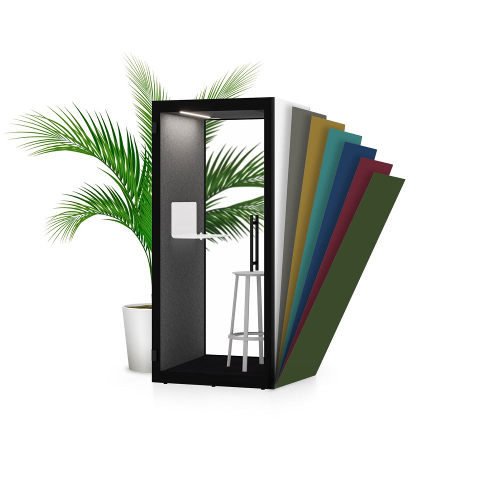 Bootage téléphonique avec certificat GS et réduction du son 27,3 dB (norme ISO) | Chatbox Single