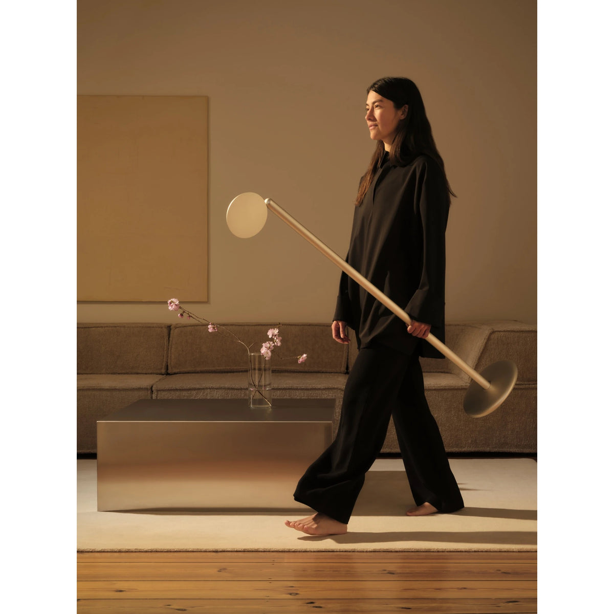 Flexible Stehleuchte mit 360° drehbarem Kopf | Parrot Floor