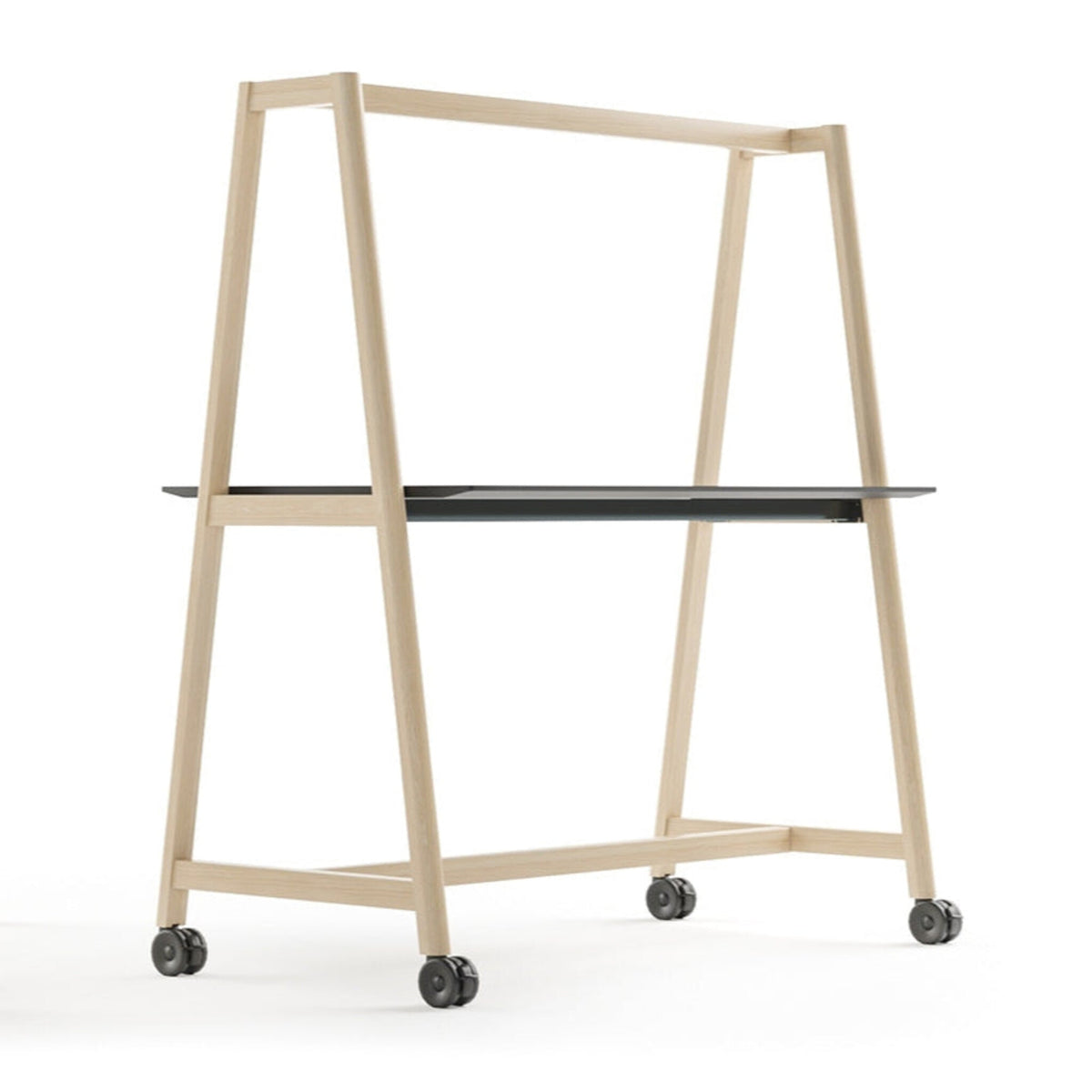 Hochtisch multifunktional mit Tischbeinen aus Holz ǀ NOVA Wood MULTIPURPOSE